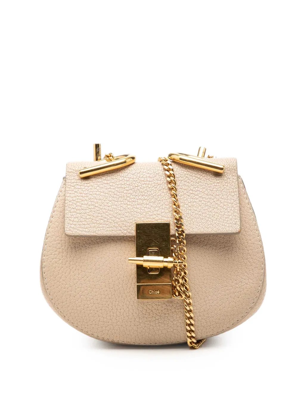 2002-2026 Nano Grained Calfskin Drew crossbody bag