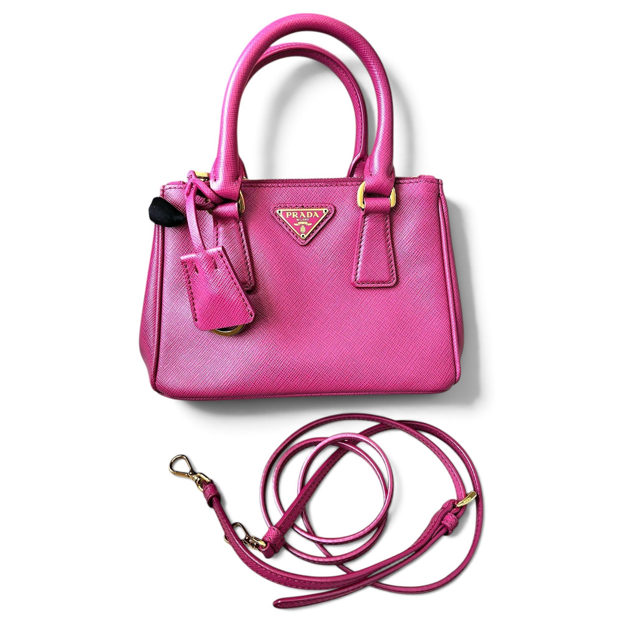 Galleria leather handbag