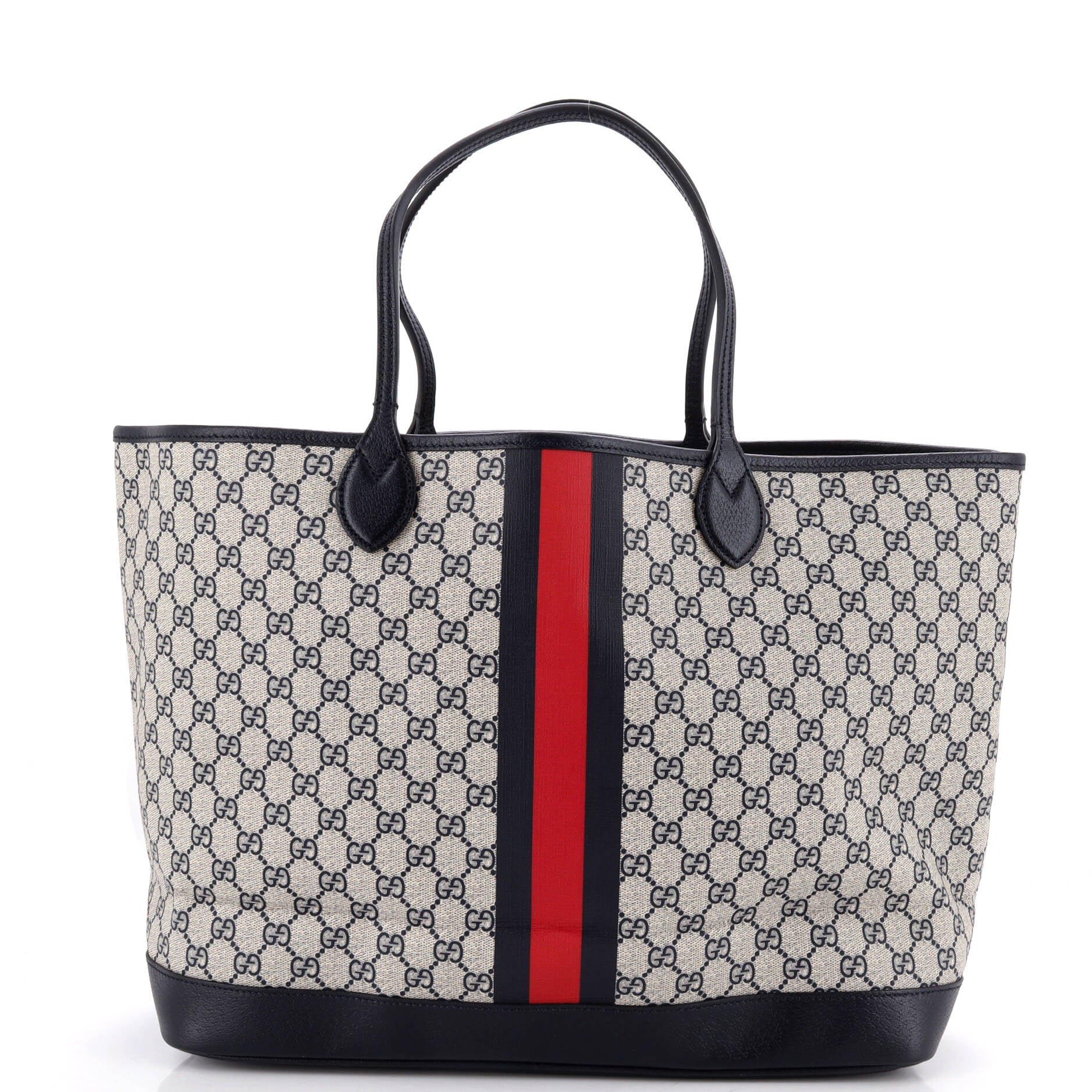 Ophidia Open Shopping Tote GG Coated Canvas Large