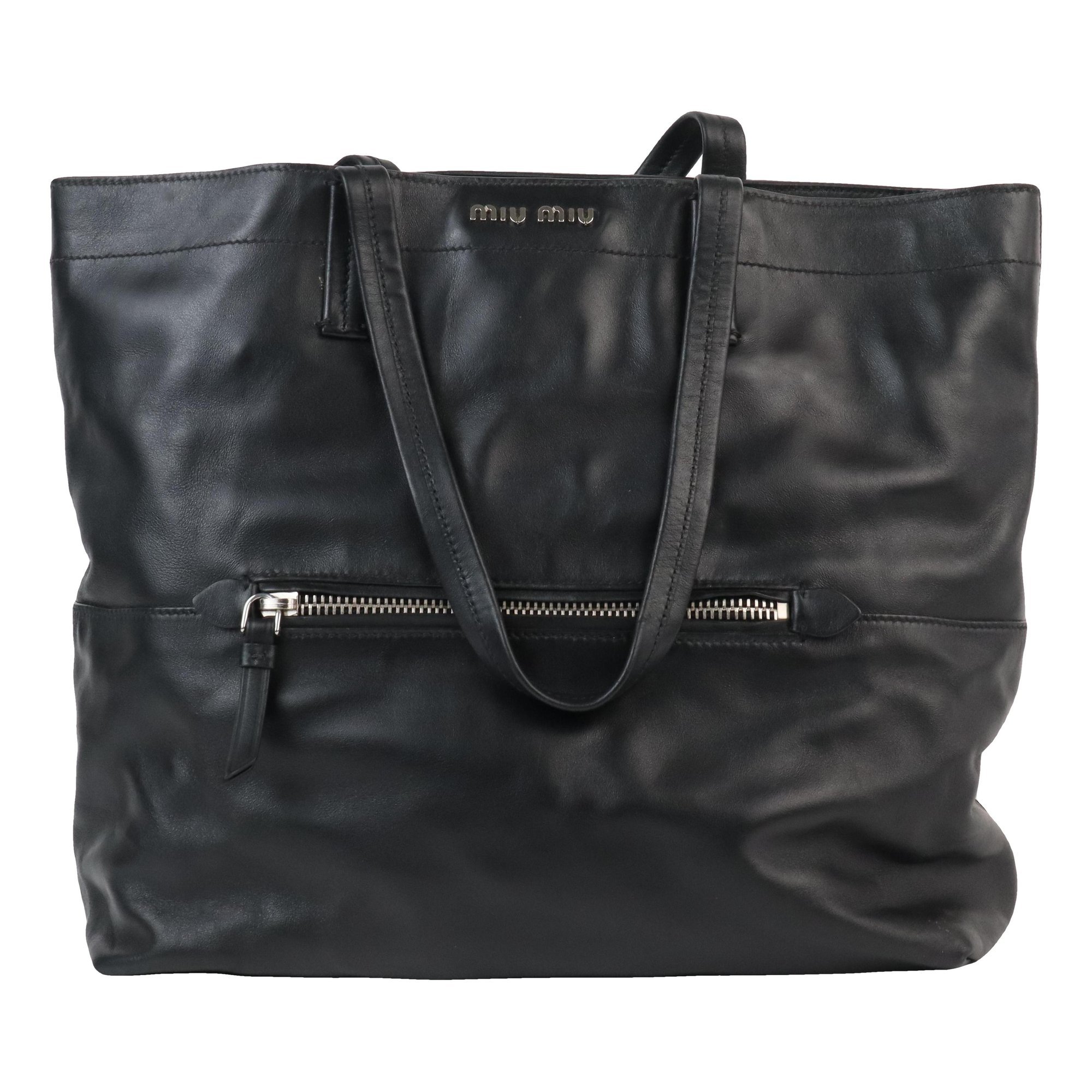 Leather handbag
