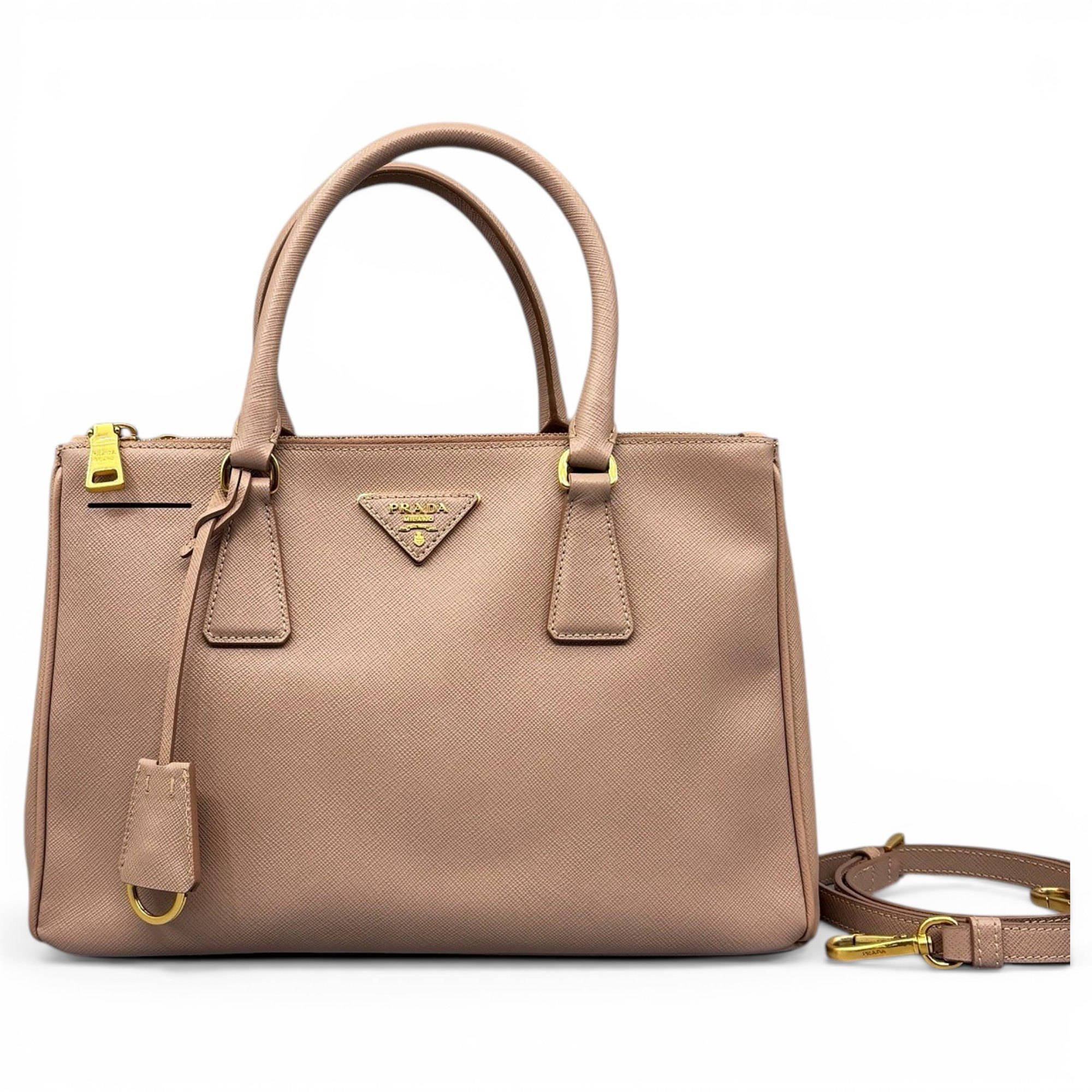 Galleria leather handbag
