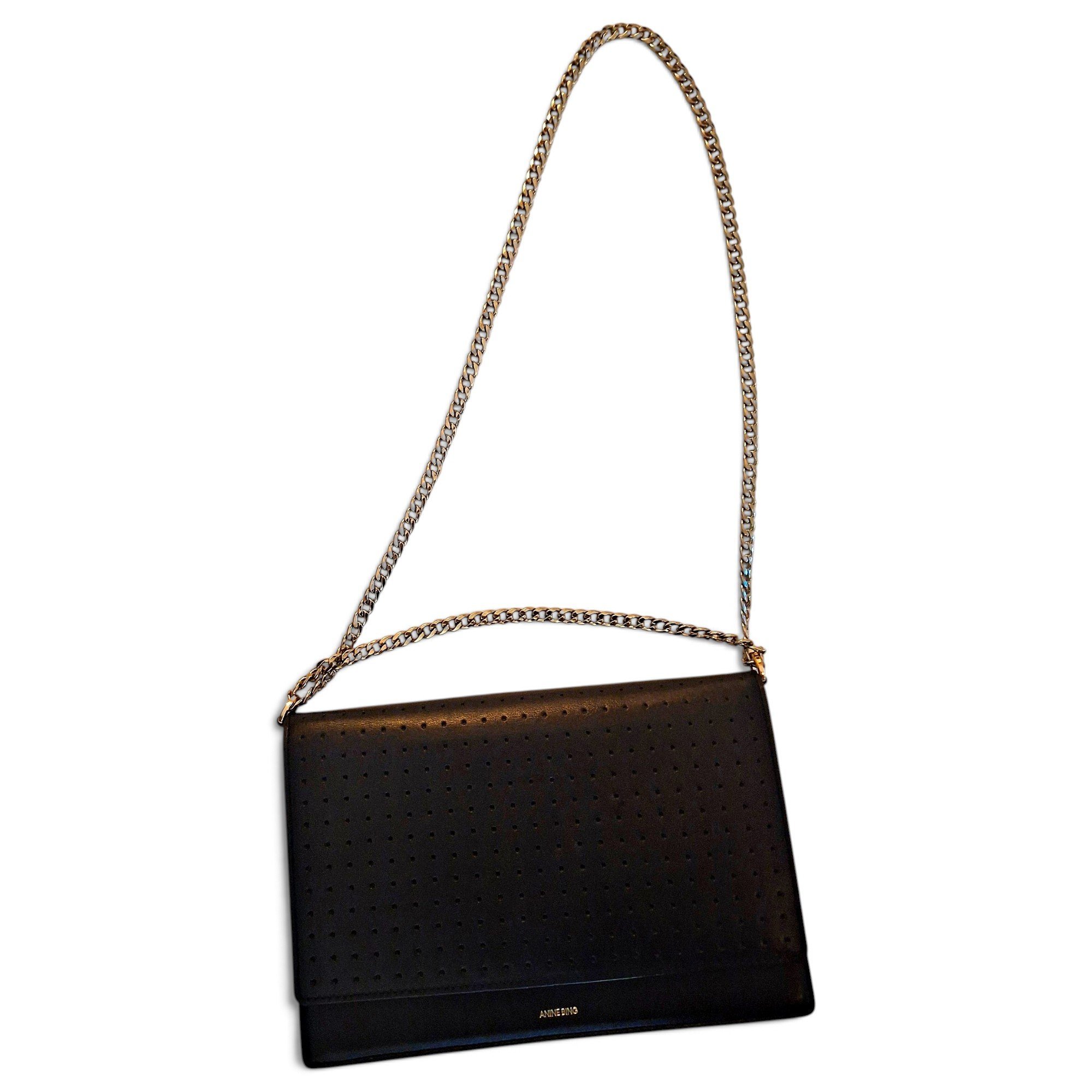 Anine Bing Leather crossbody bag