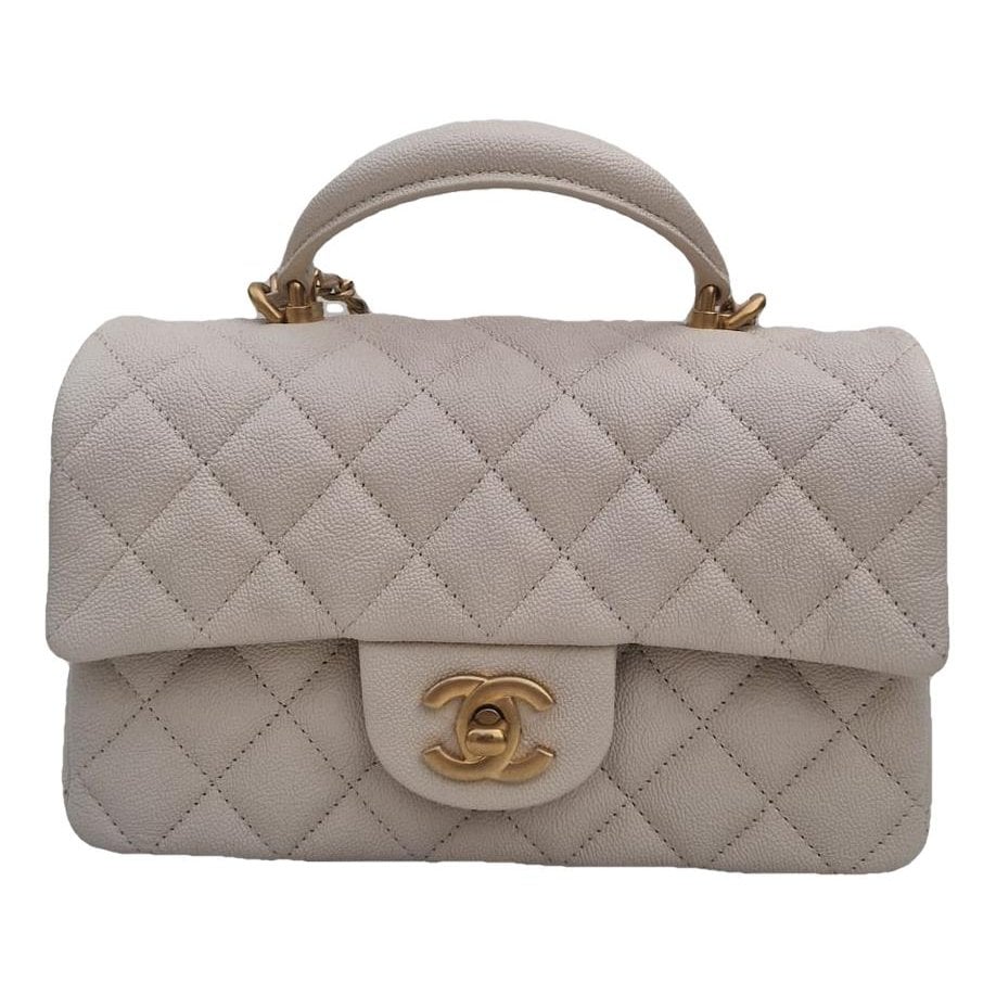 Timeless Classique Top Handle leather handbag