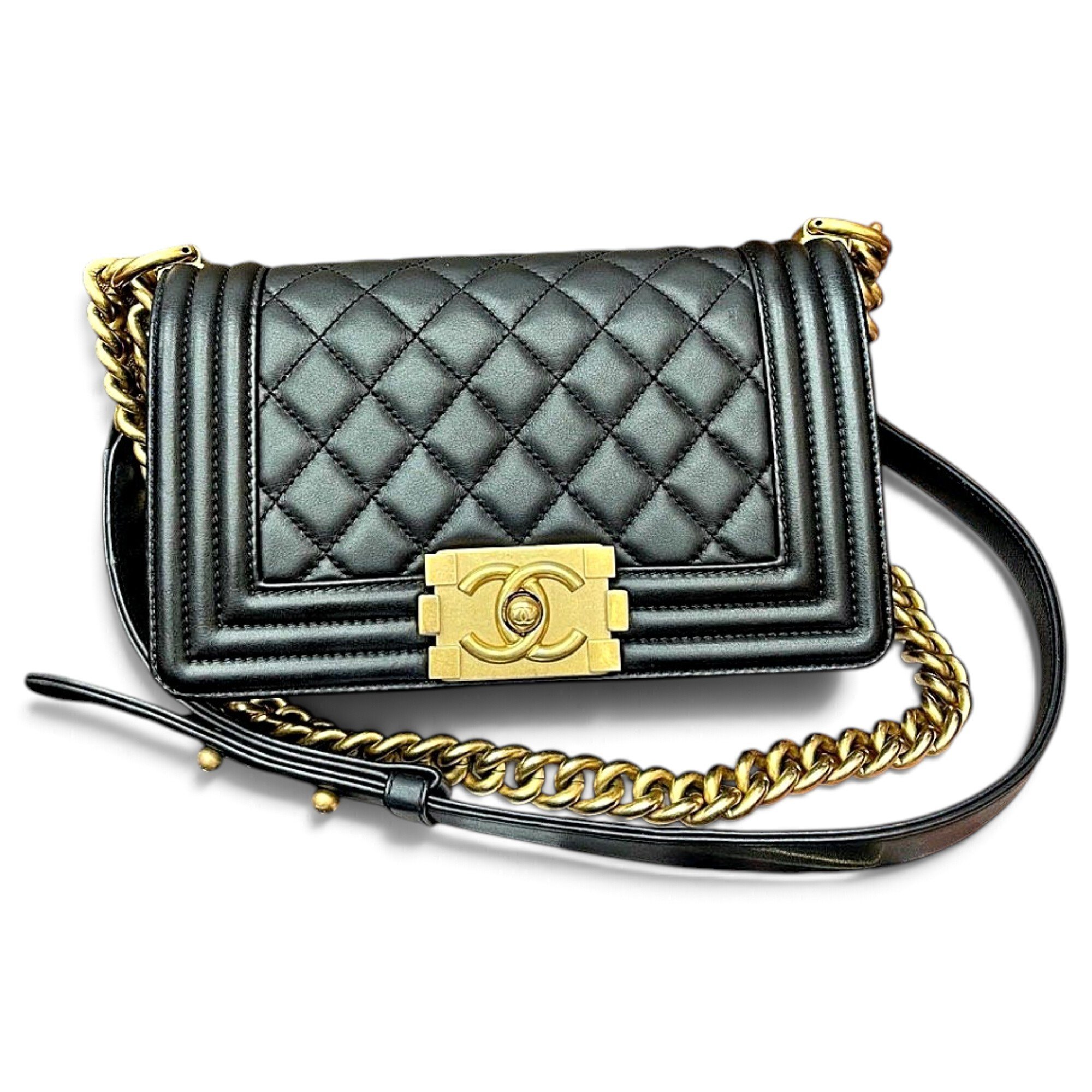 Boy leather handbag