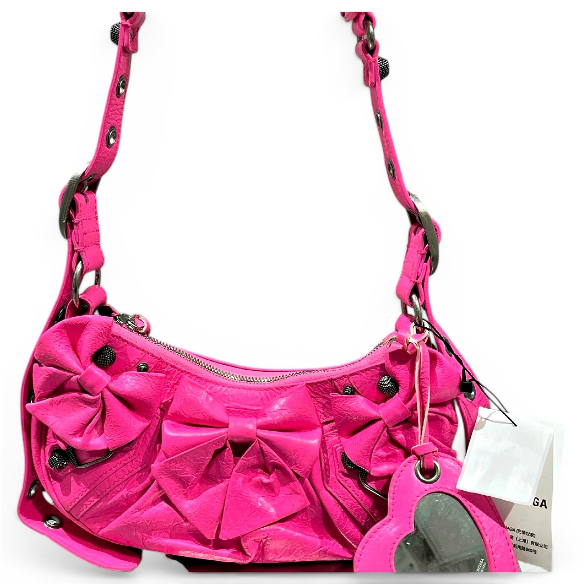 Balenciaga Le Cagole leather handbag
