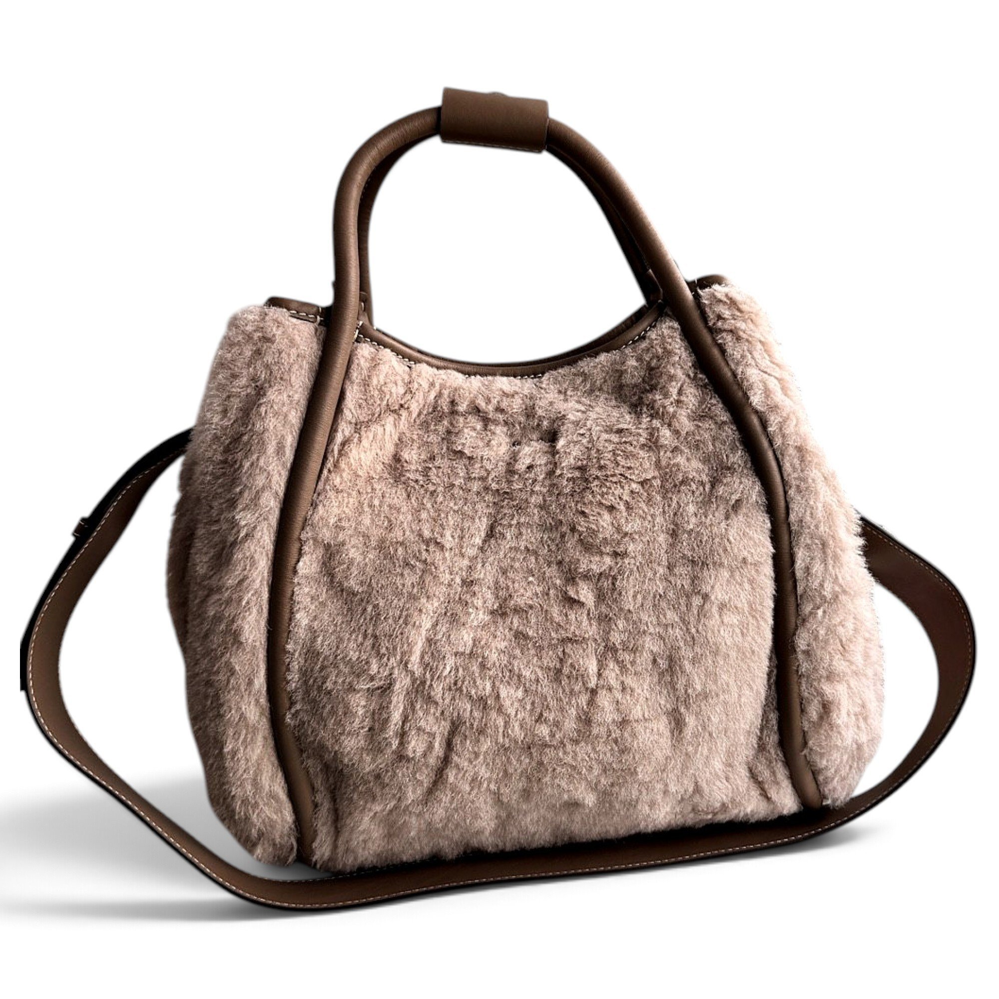 Marine wool tote