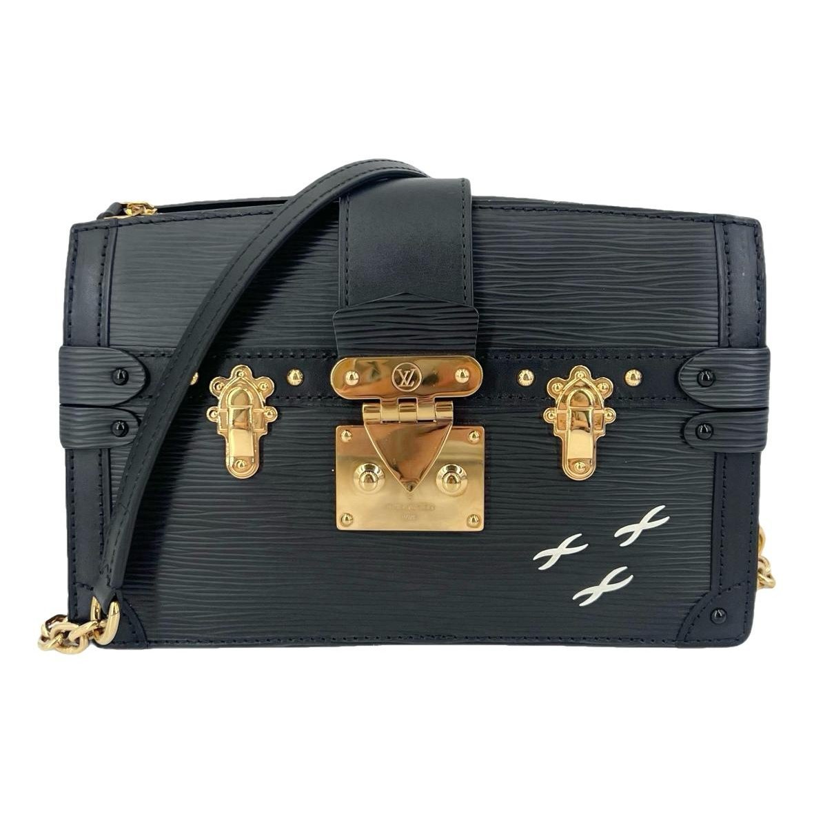 Pochette Trunk leather crossbody bag