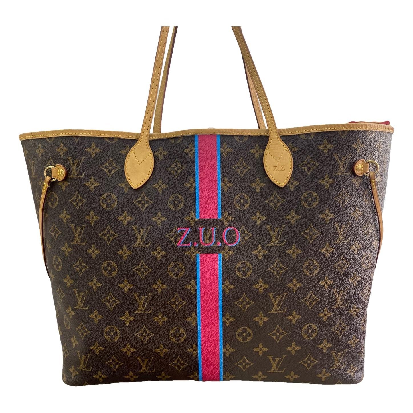 Neverfull leather handbag