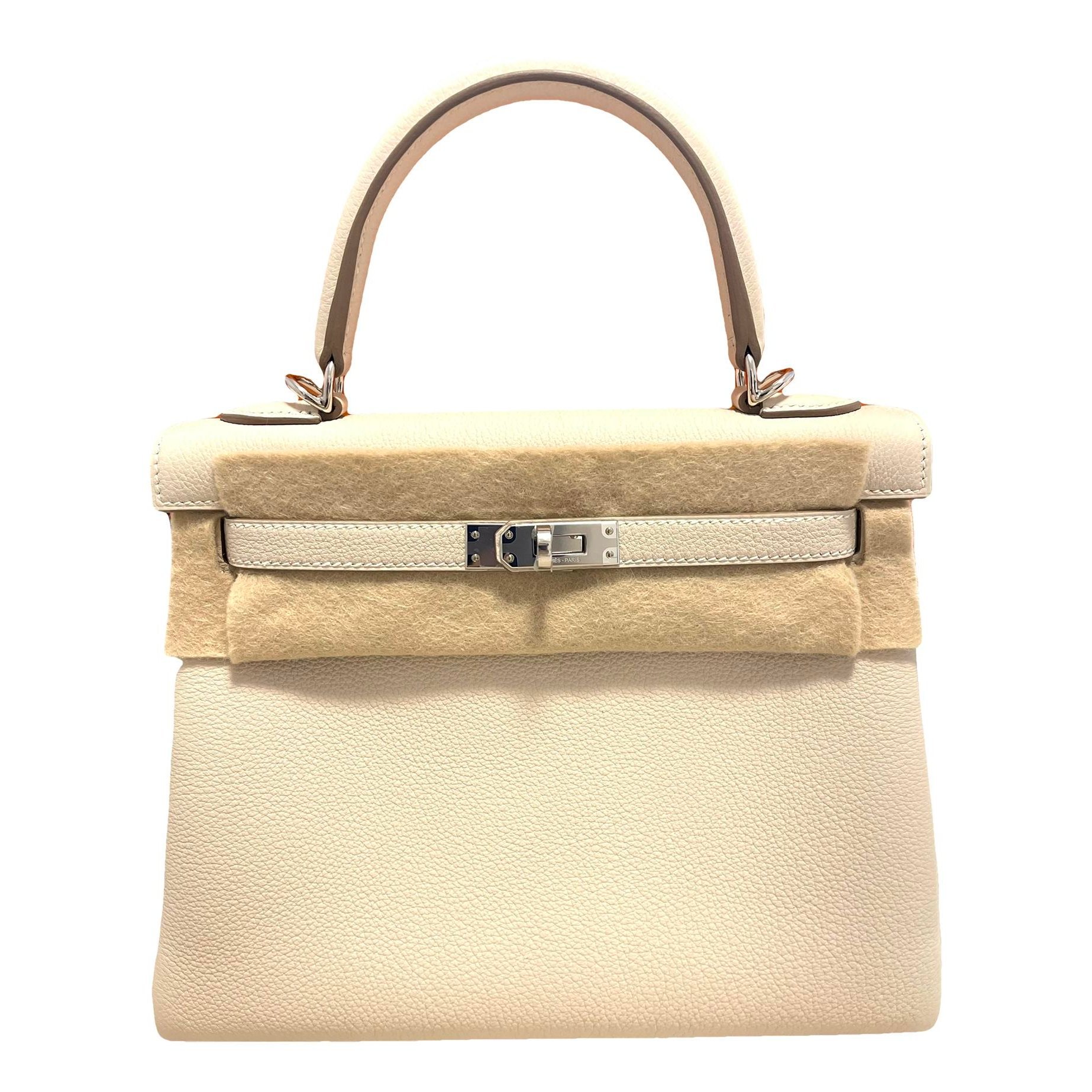 Kelly 25 leather handbag