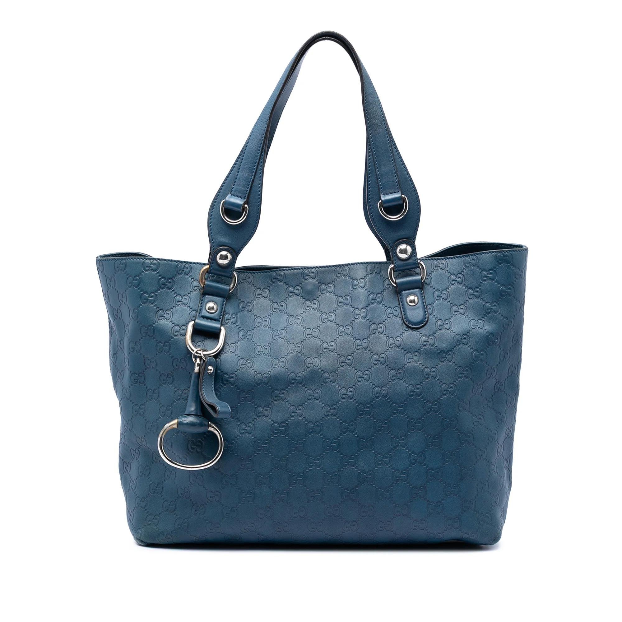 Leather tote