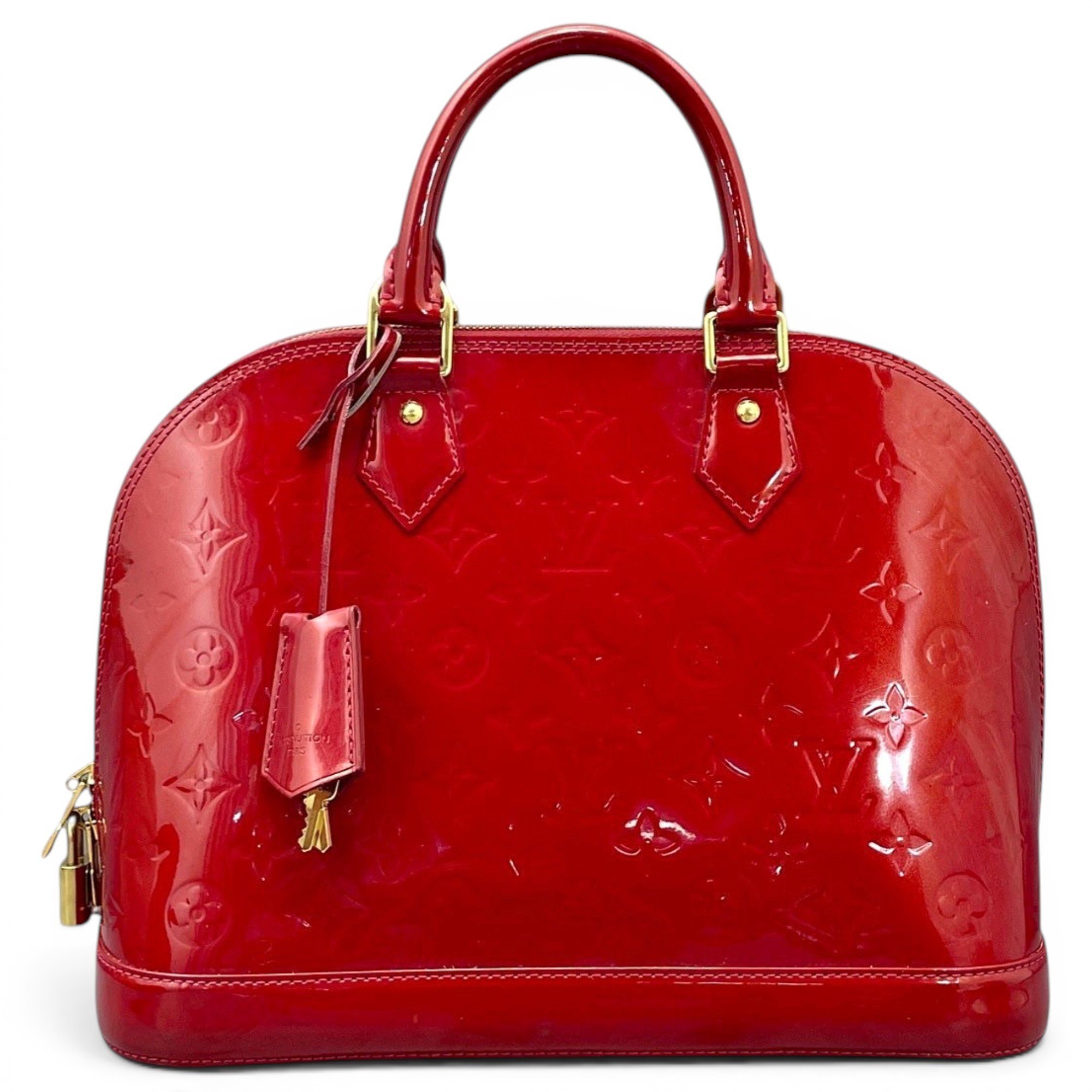 Alma leather handbag