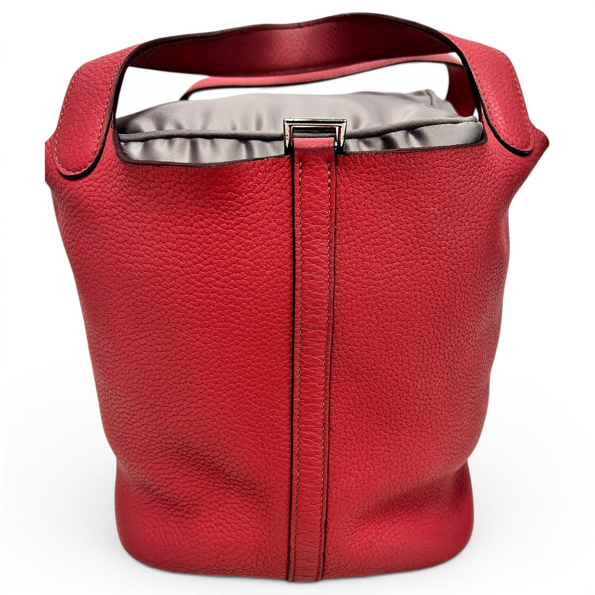 Picotin leather handbag