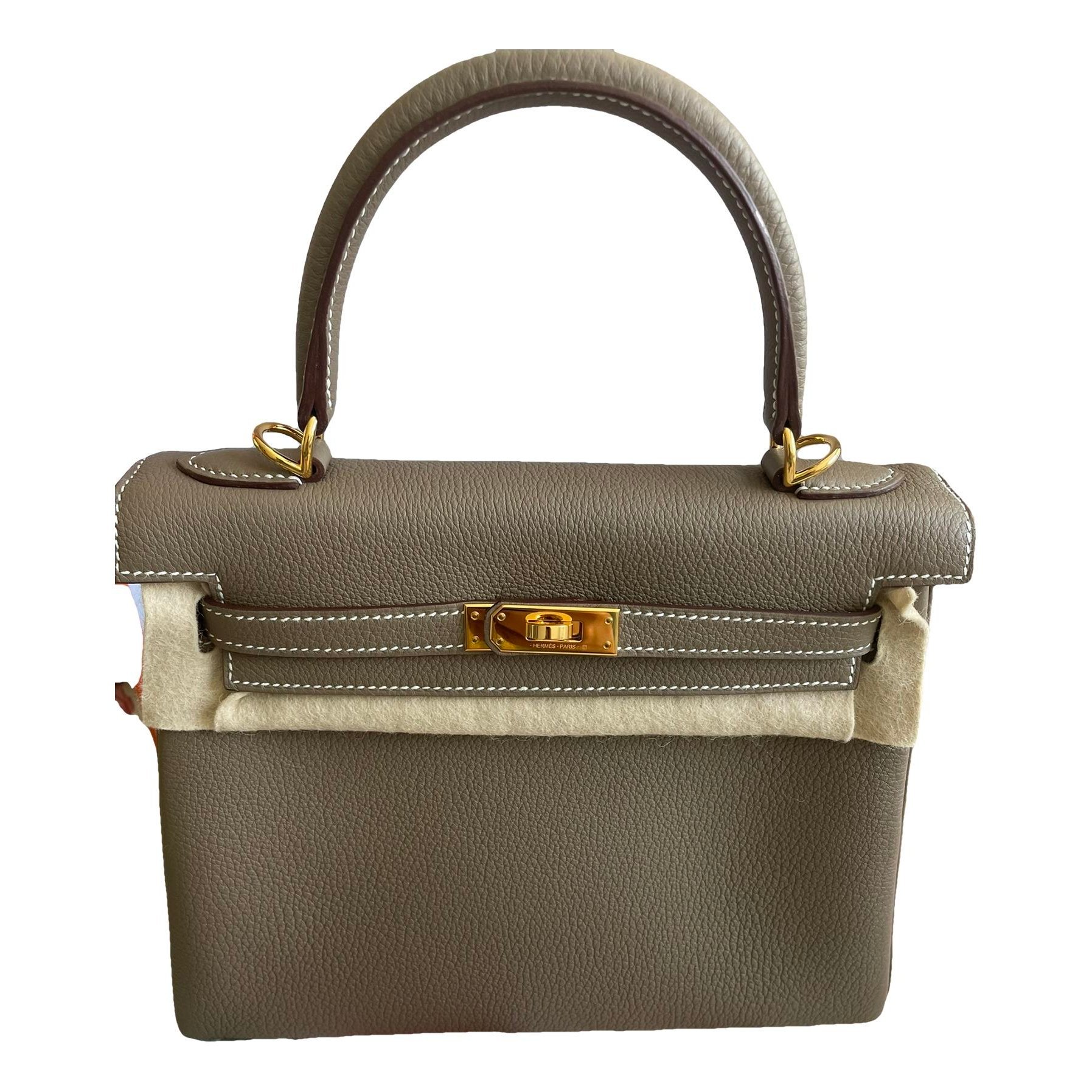 Kelly 25 leather handbag