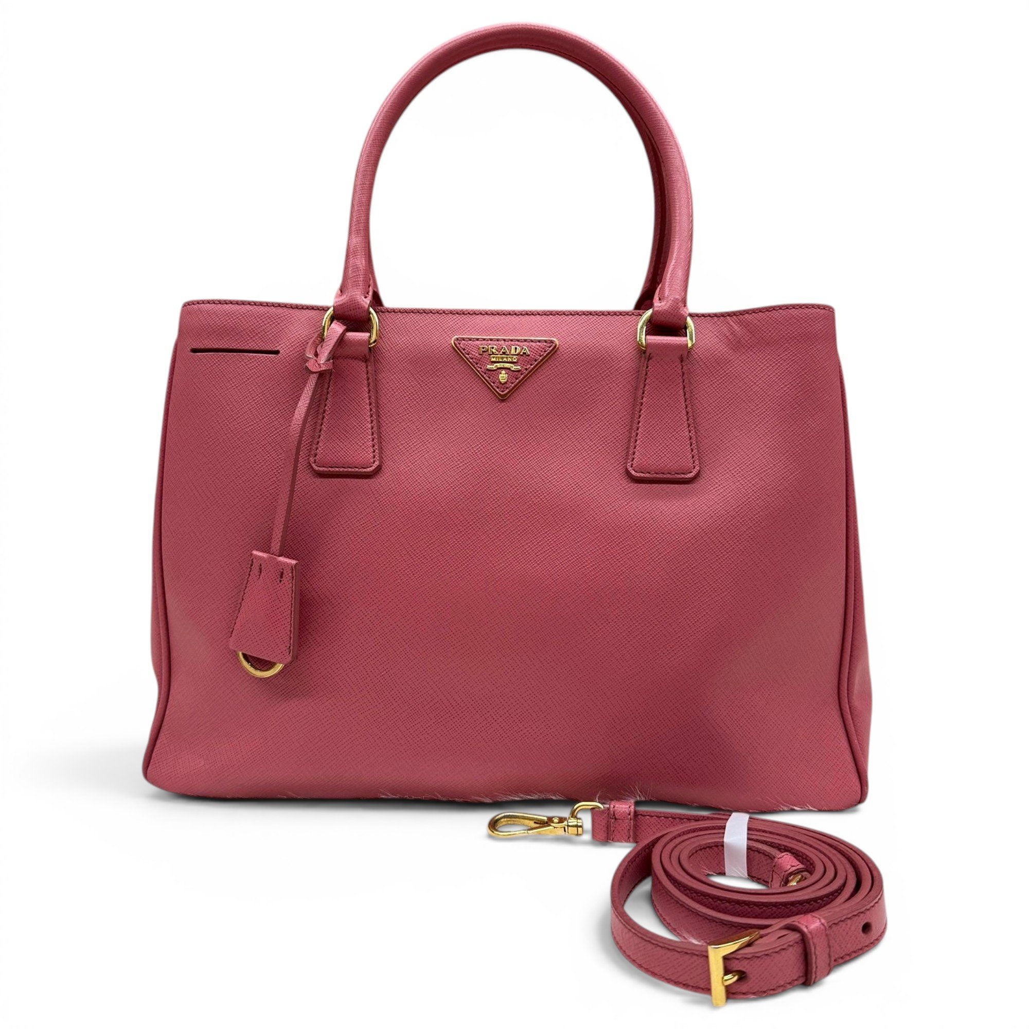 Galleria leather handbag