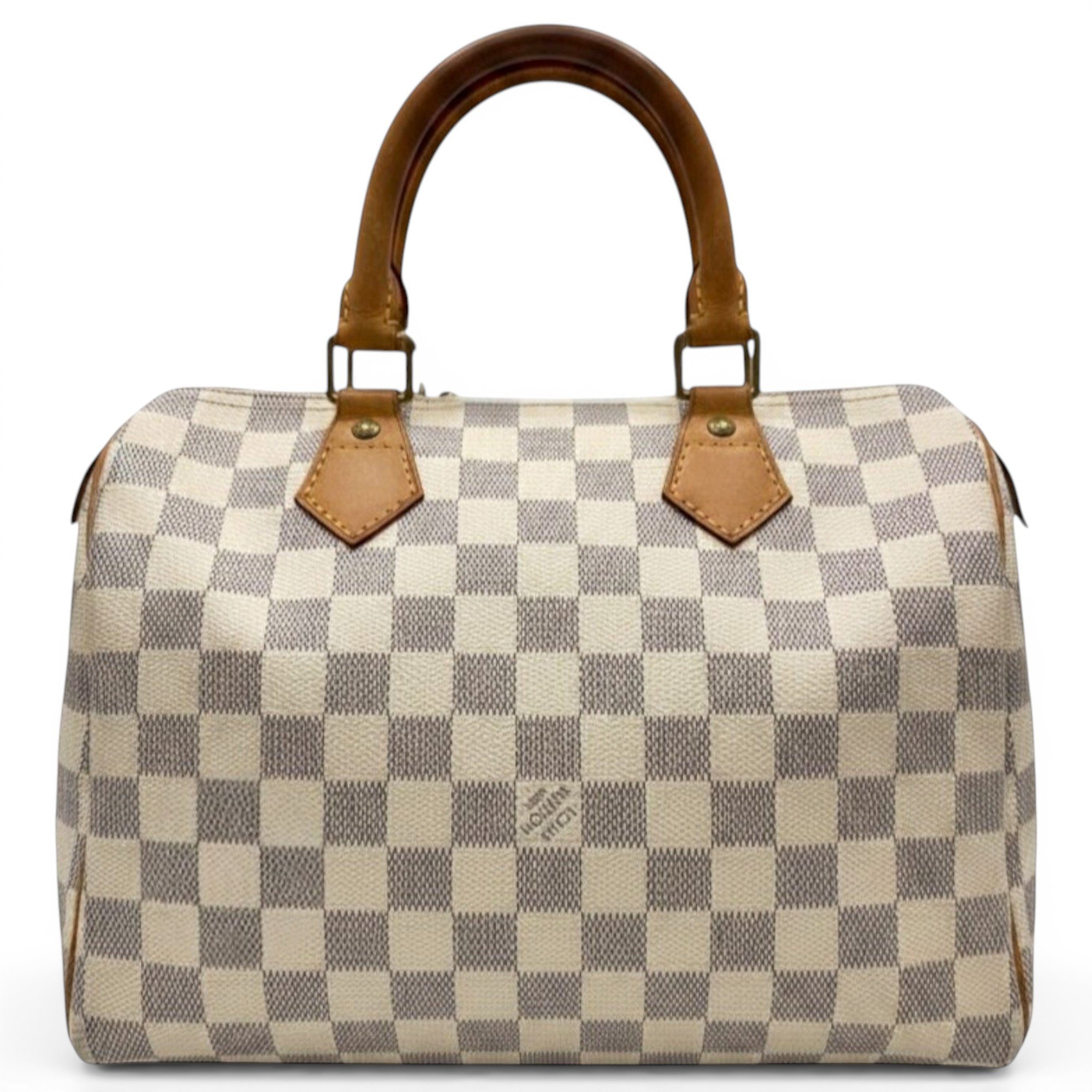Speedy leather handbag