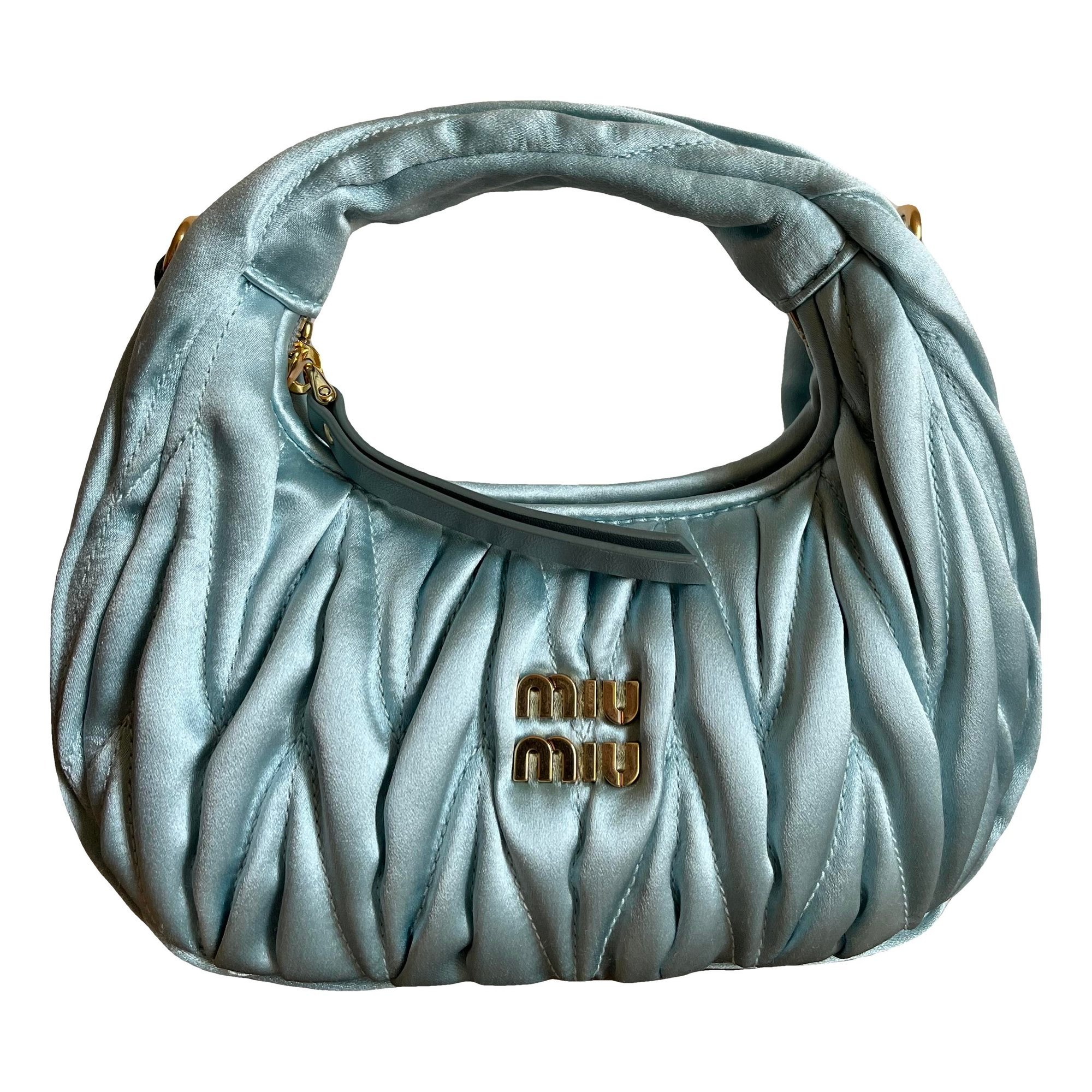 Miu Wander silk handbag