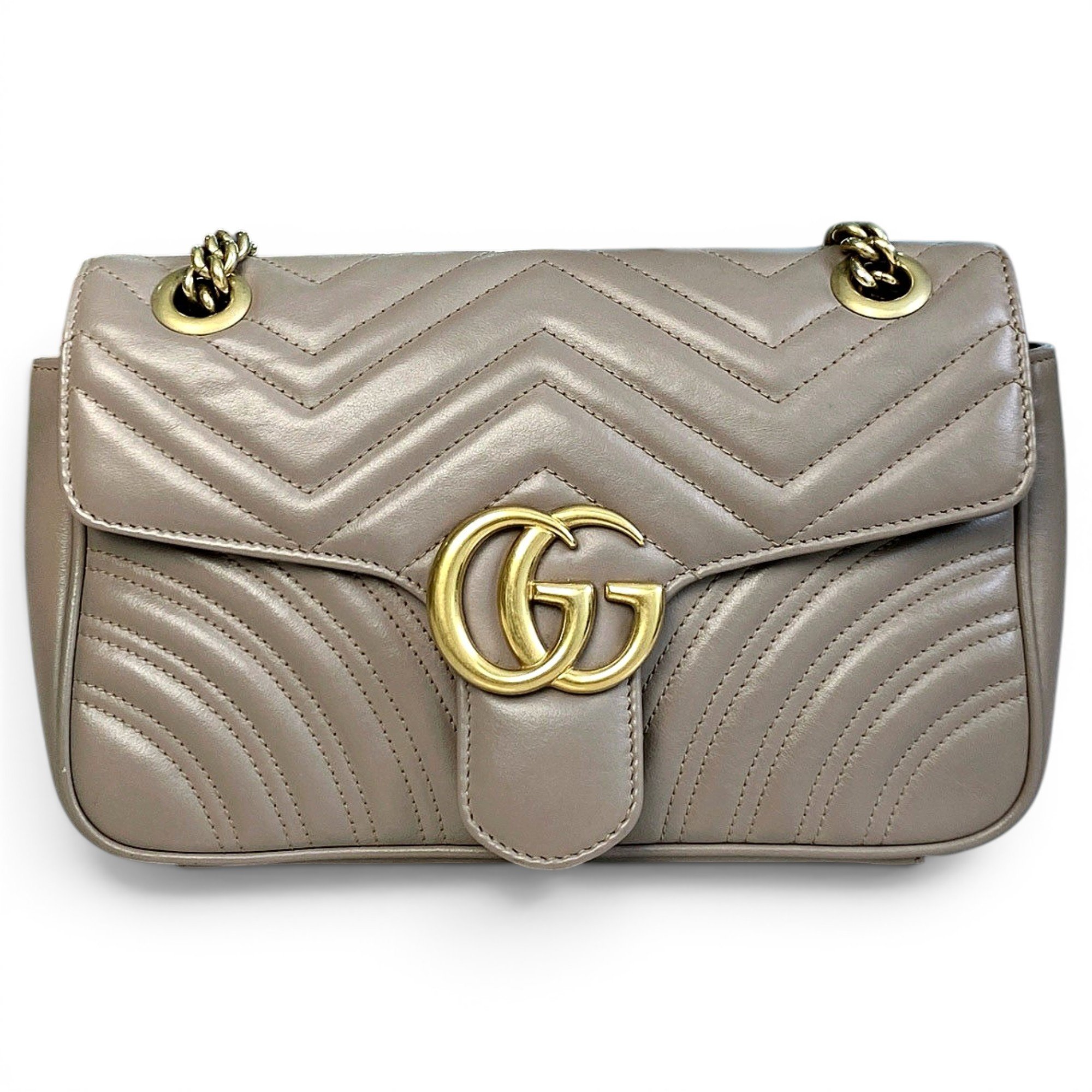 GG Marmont Flap leather handbag