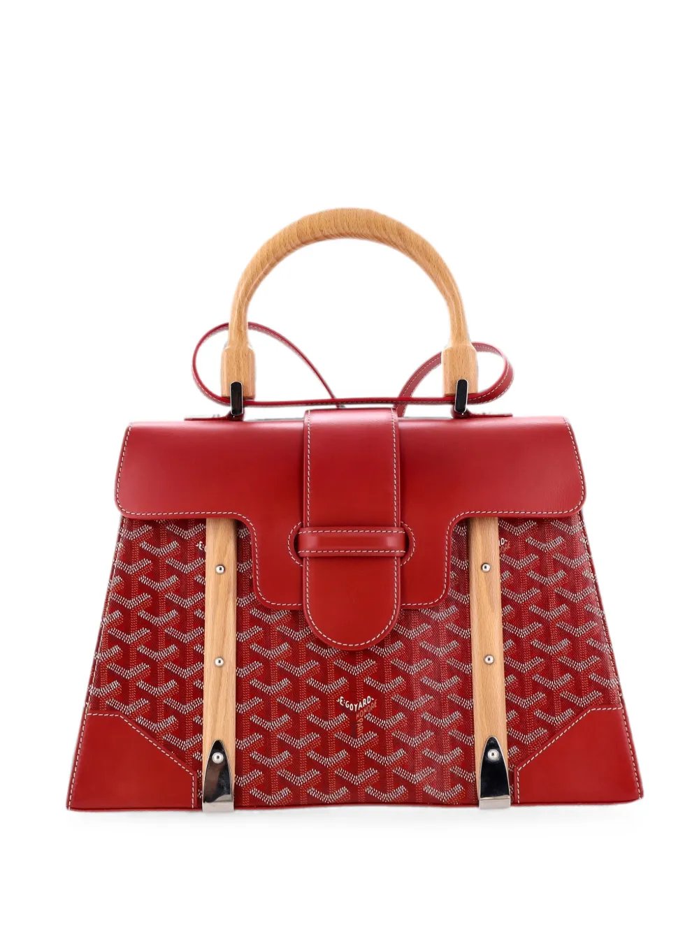 Saigon Top Handle Bag Coated Canvas with Leather MM satchel