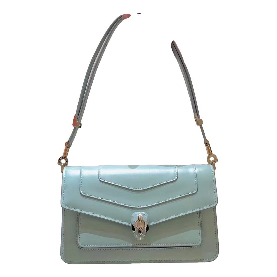 Bvlgari Serpenti leather handbag