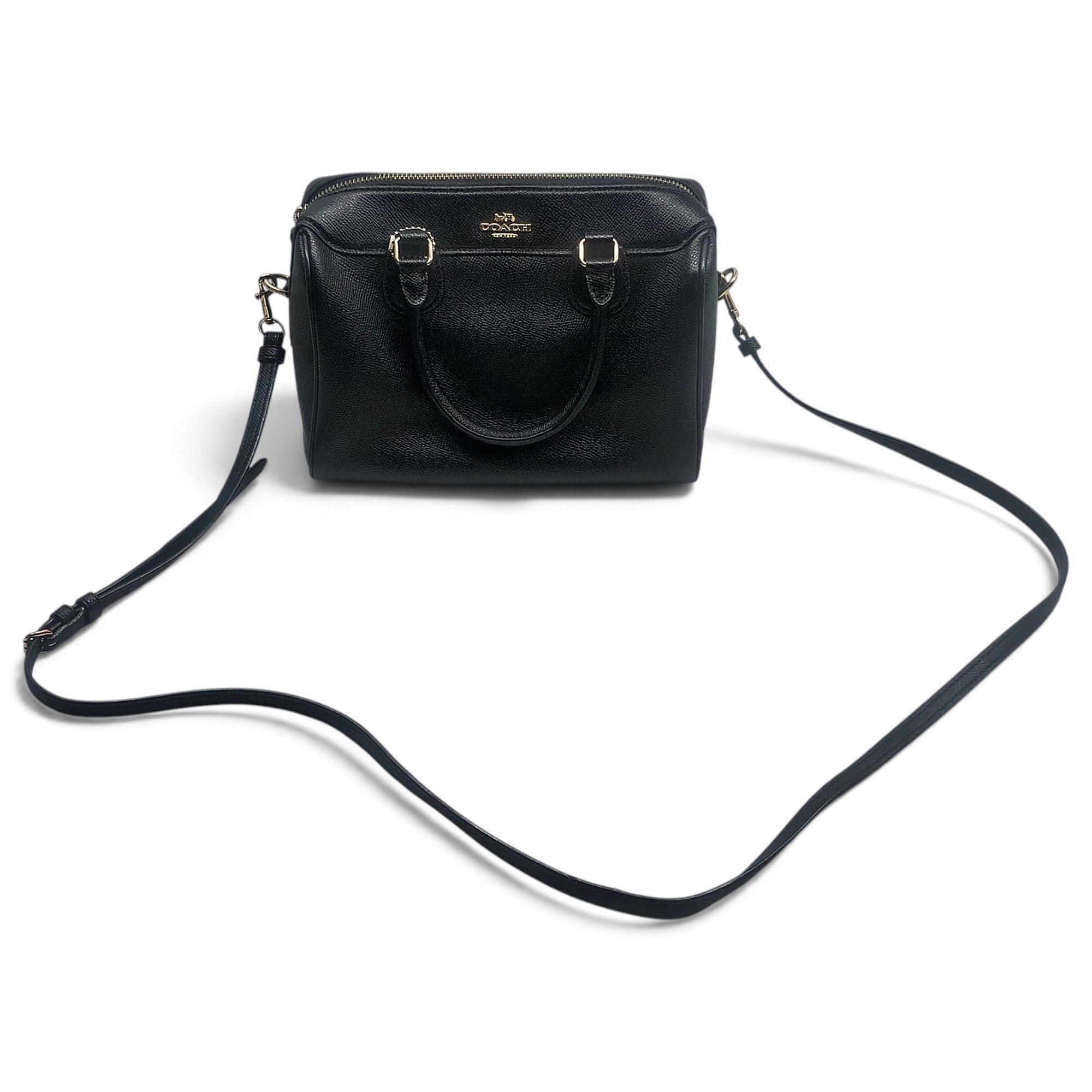 Leather crossbody bag