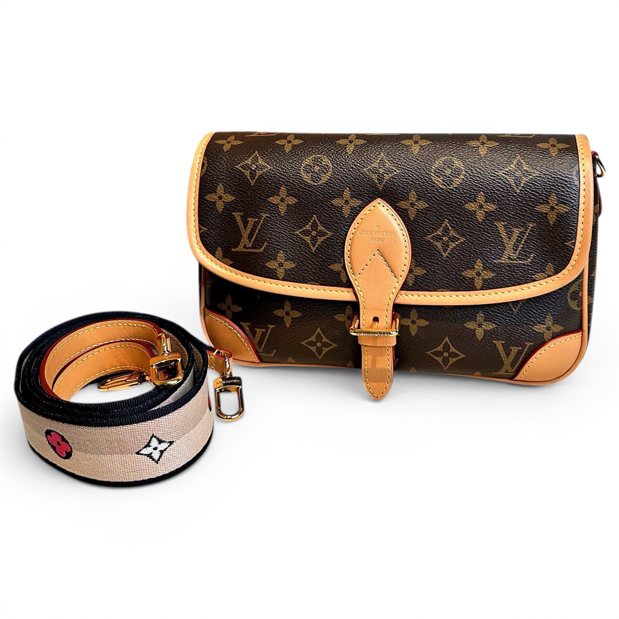 Diane leather crossbody bag
