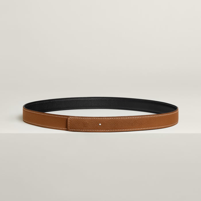 Piel De Cinturón Reversible 24 MM