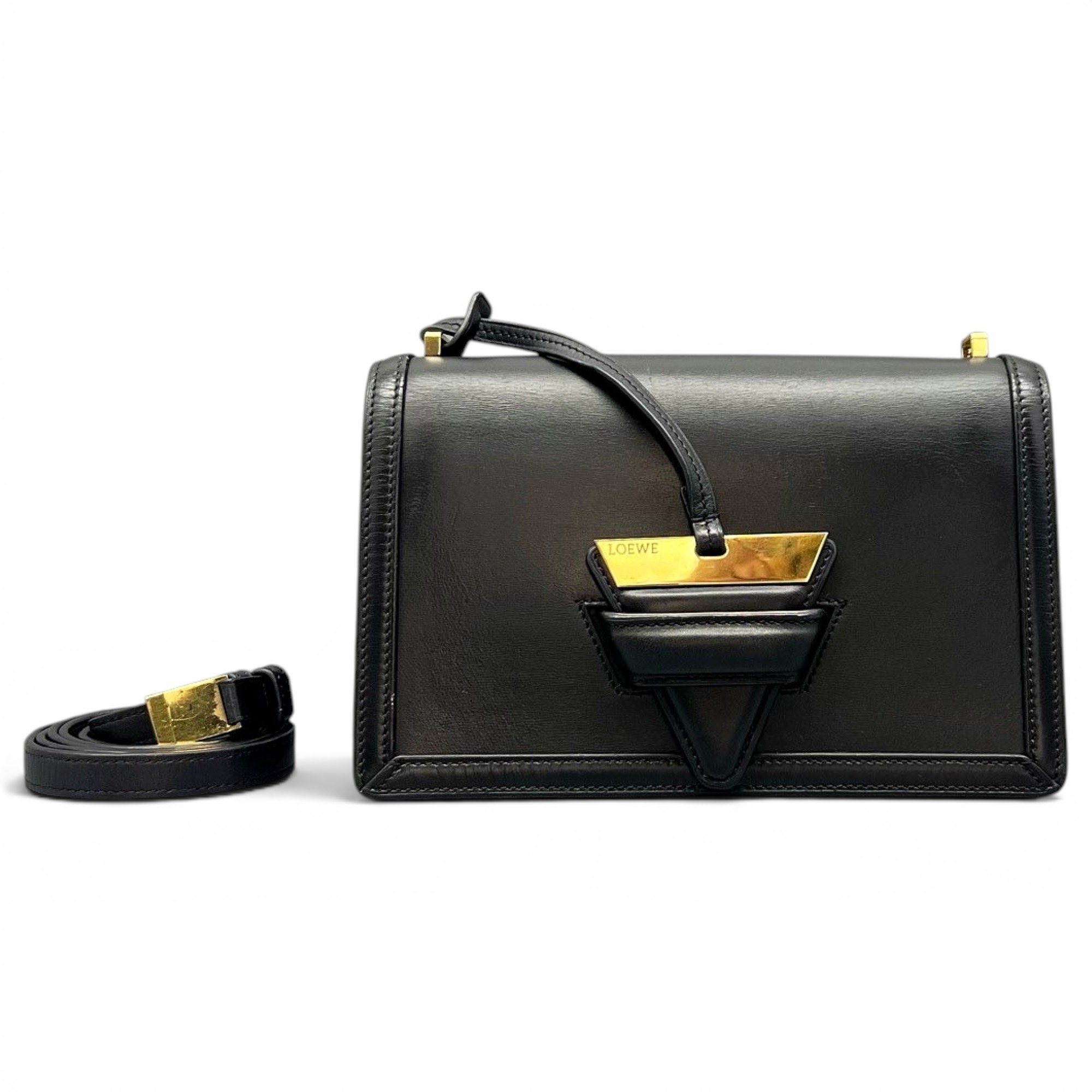 Barcelona leather handbag