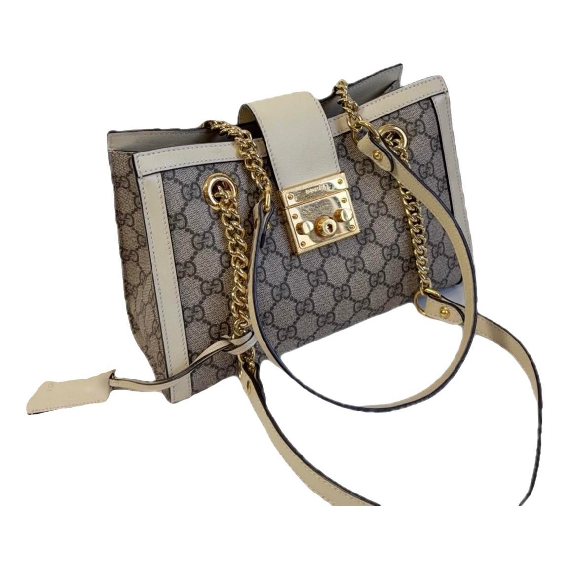 Padlock cloth handbag