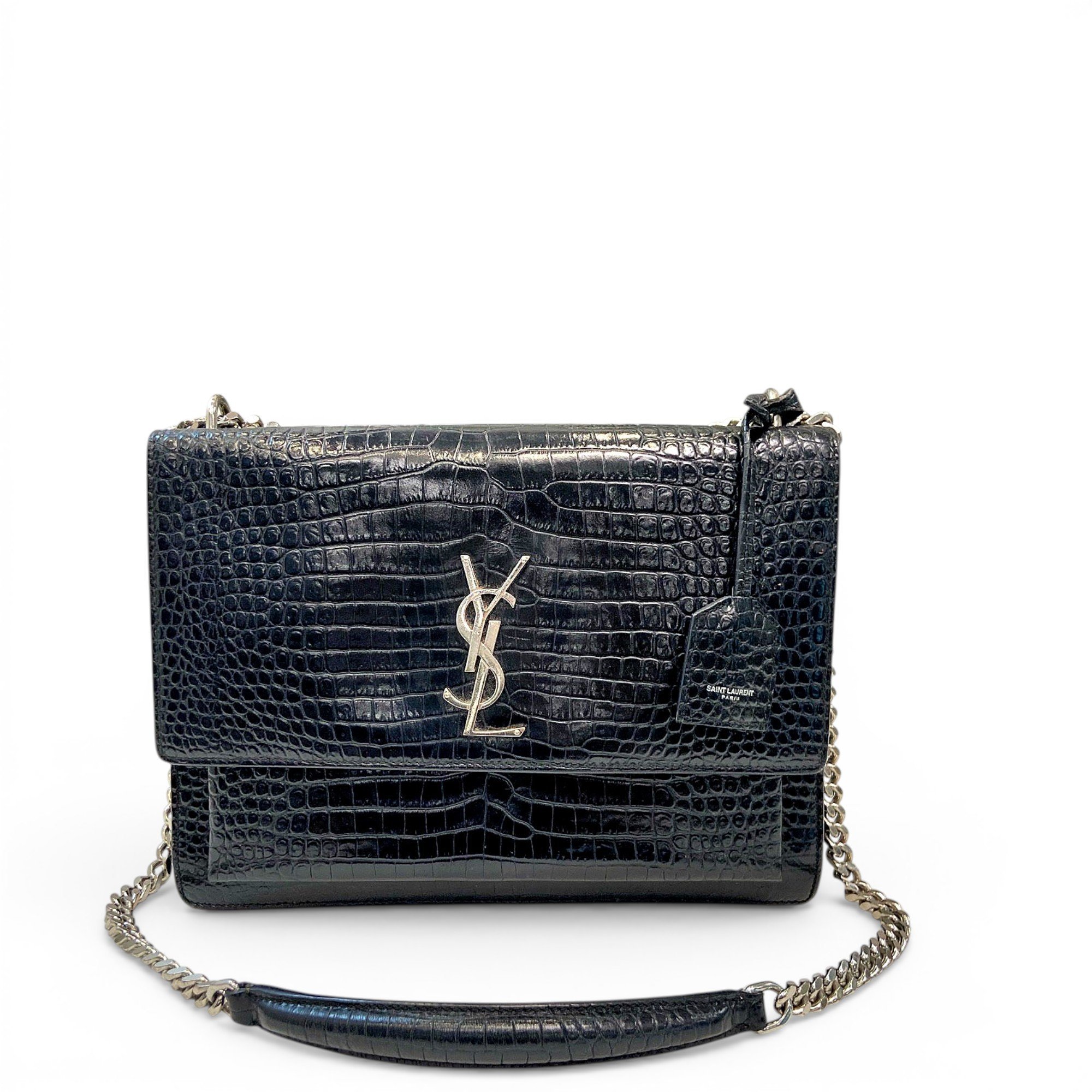 Sunset leather handbag