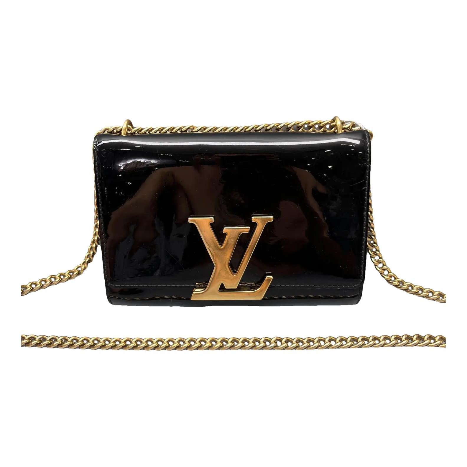 Louise patent leather crossbody bag