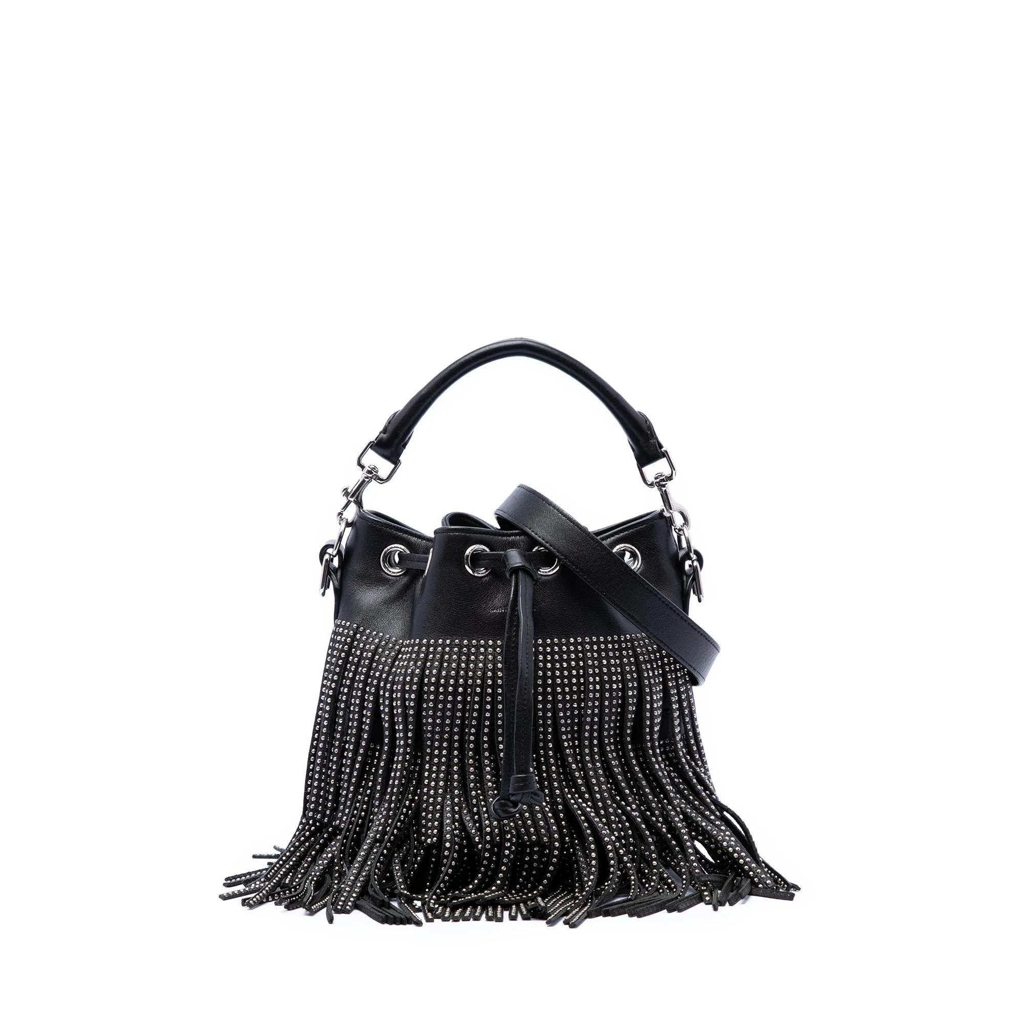 Emmanuelle pony-style calfskin handbag