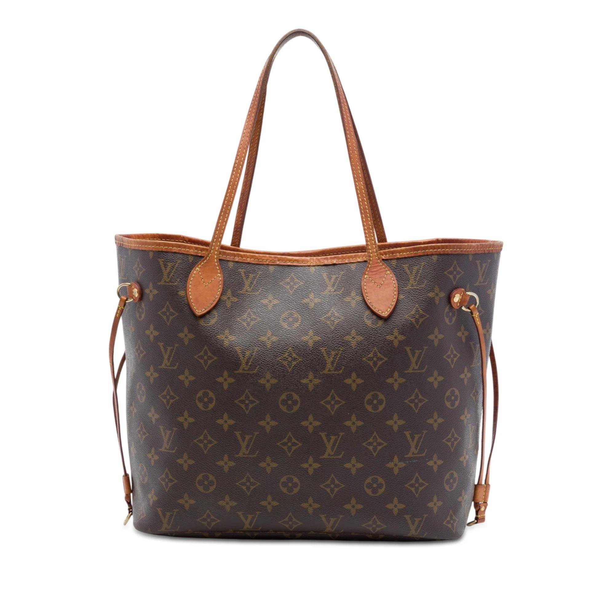 Neverfull leather tote
