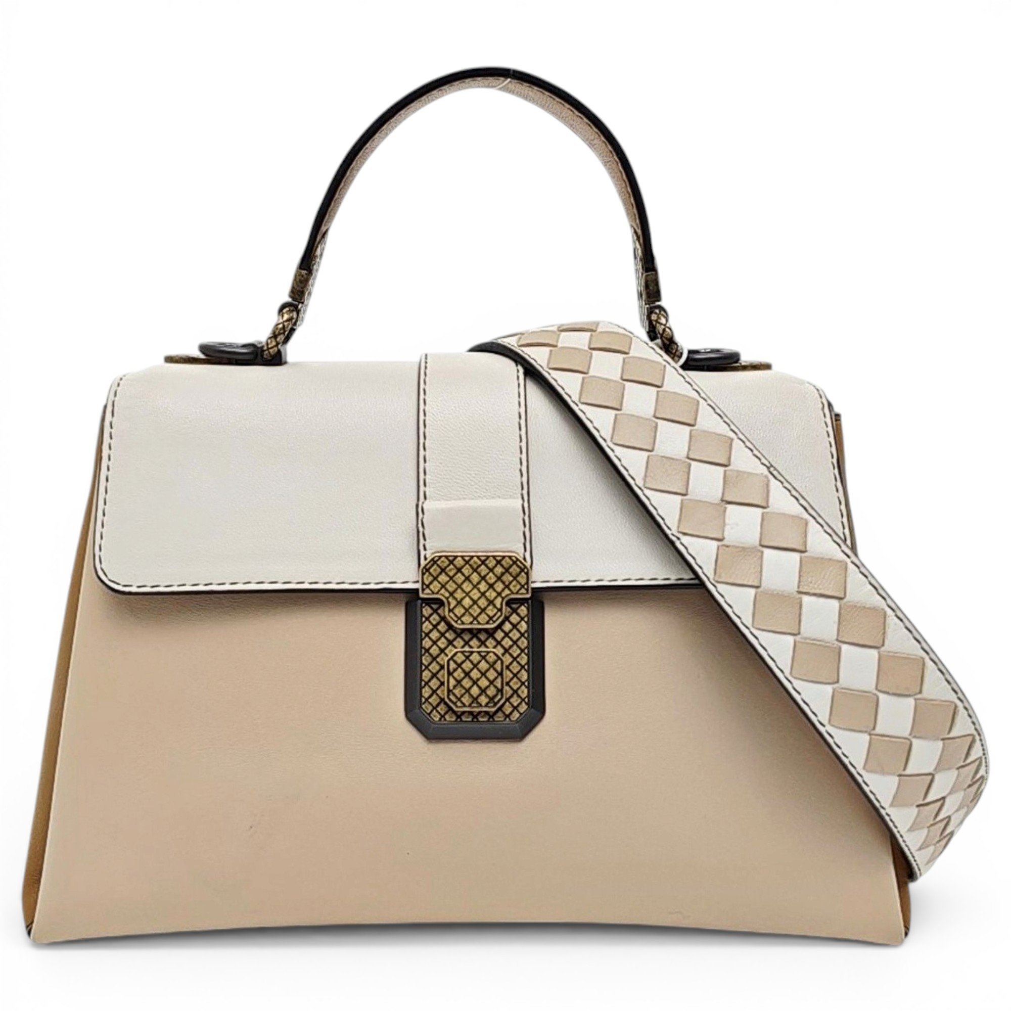 Piazza leather handbag