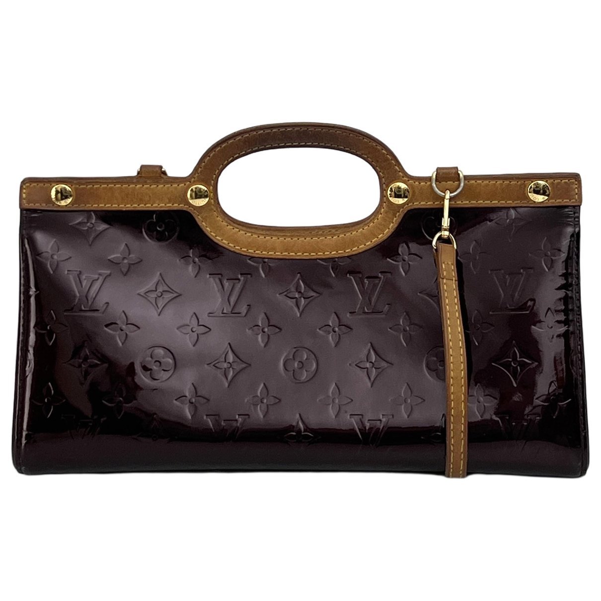 Roxbury patent leather handbag
