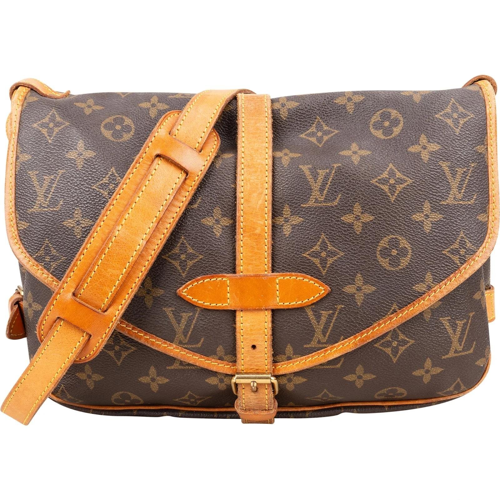 Saumur leather crossbody bag