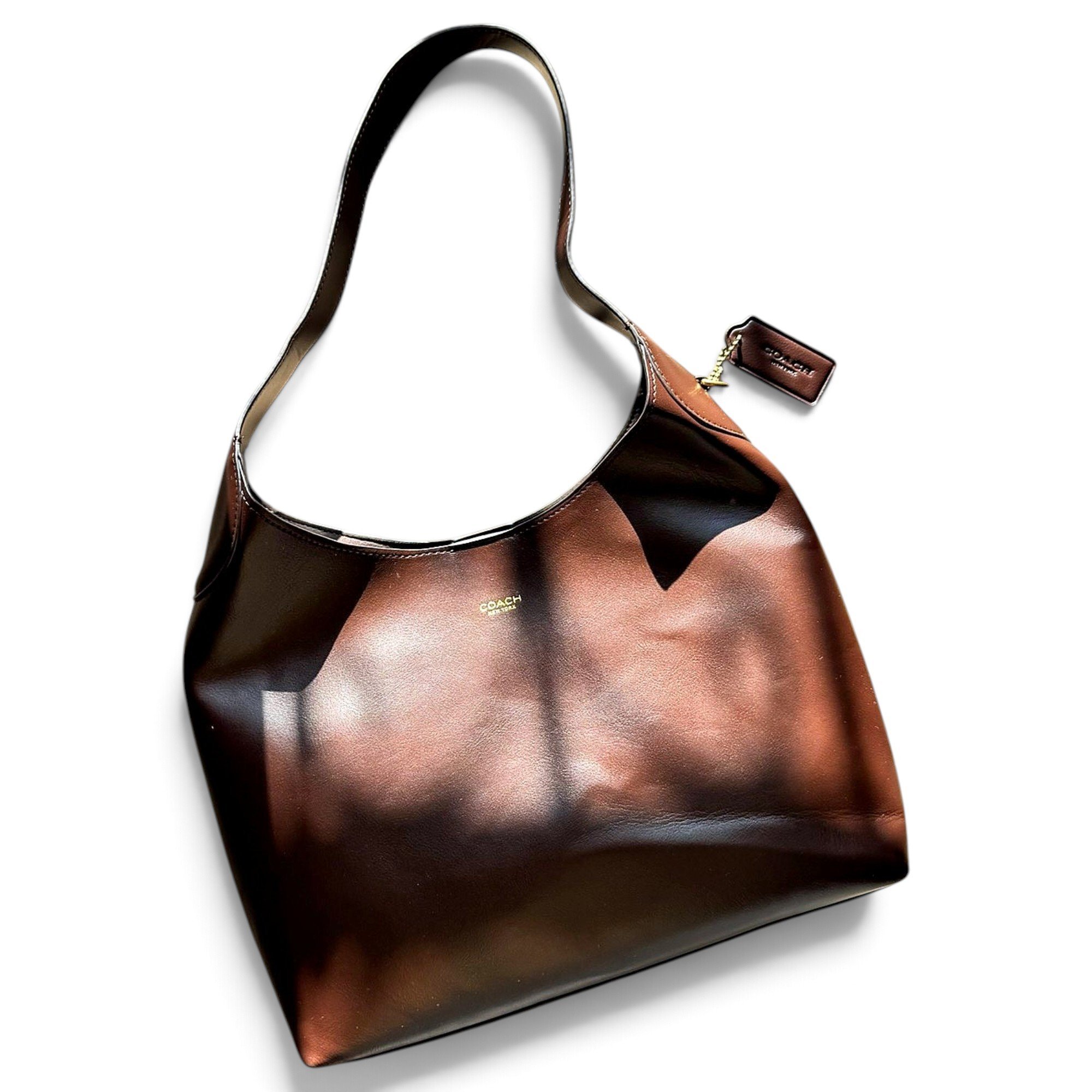 Leather tote