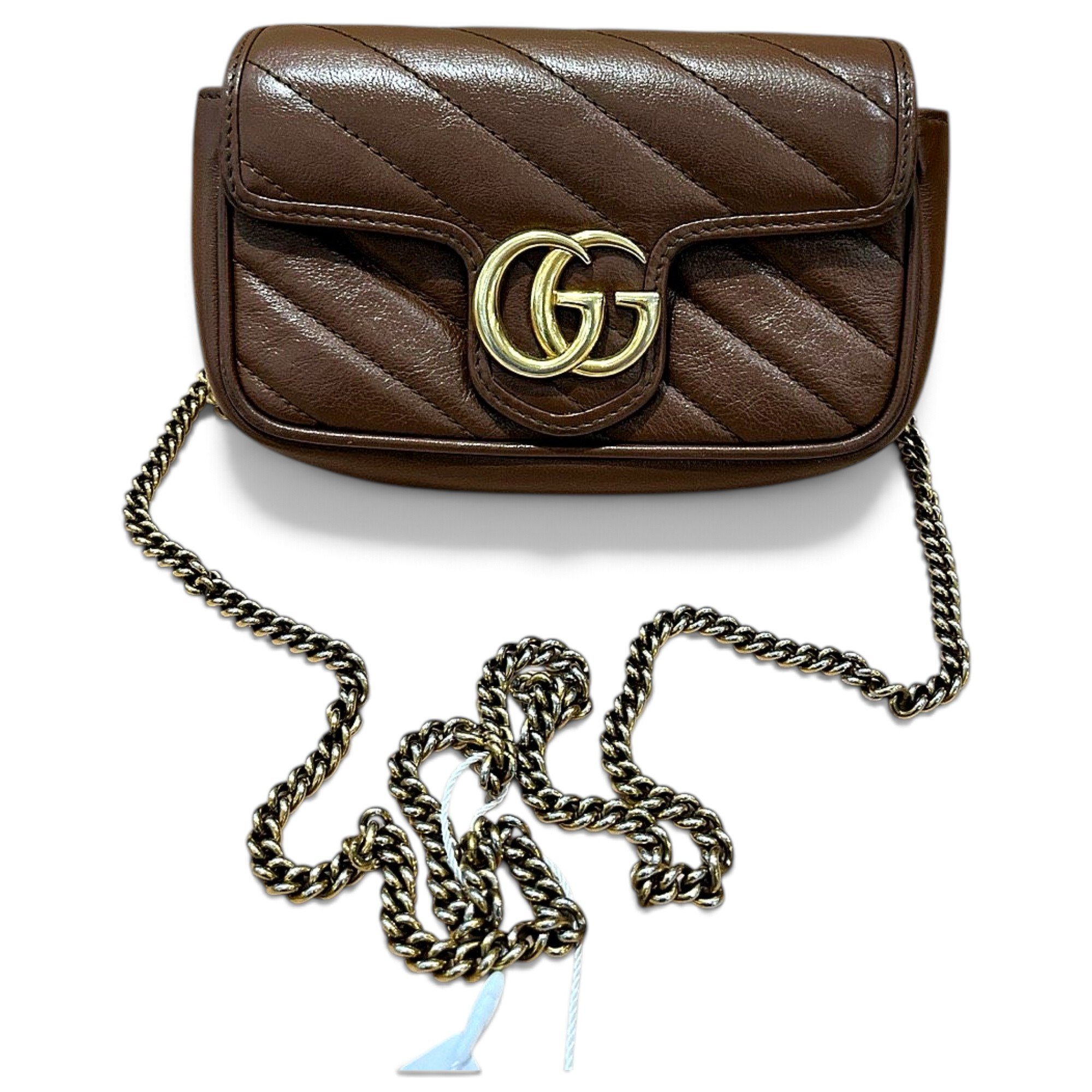 GG Marmont Flap leather crossbody bag