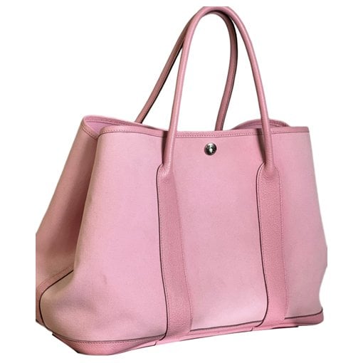 Hermes Garden Party 36 Handbag Pink