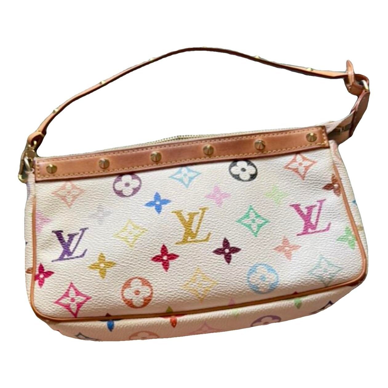 Pochette Accessoire leather handbag
