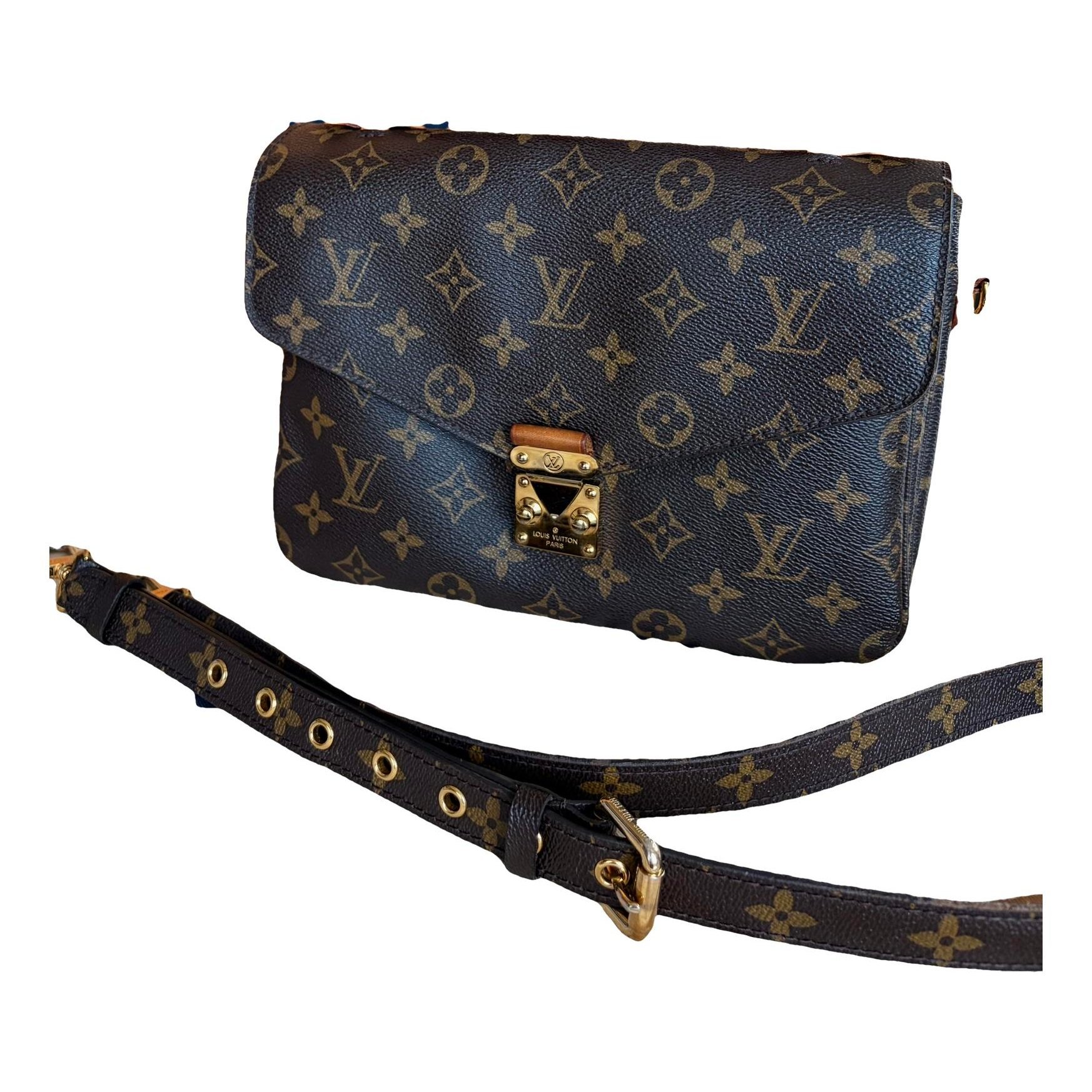 Metis leather crossbody bag