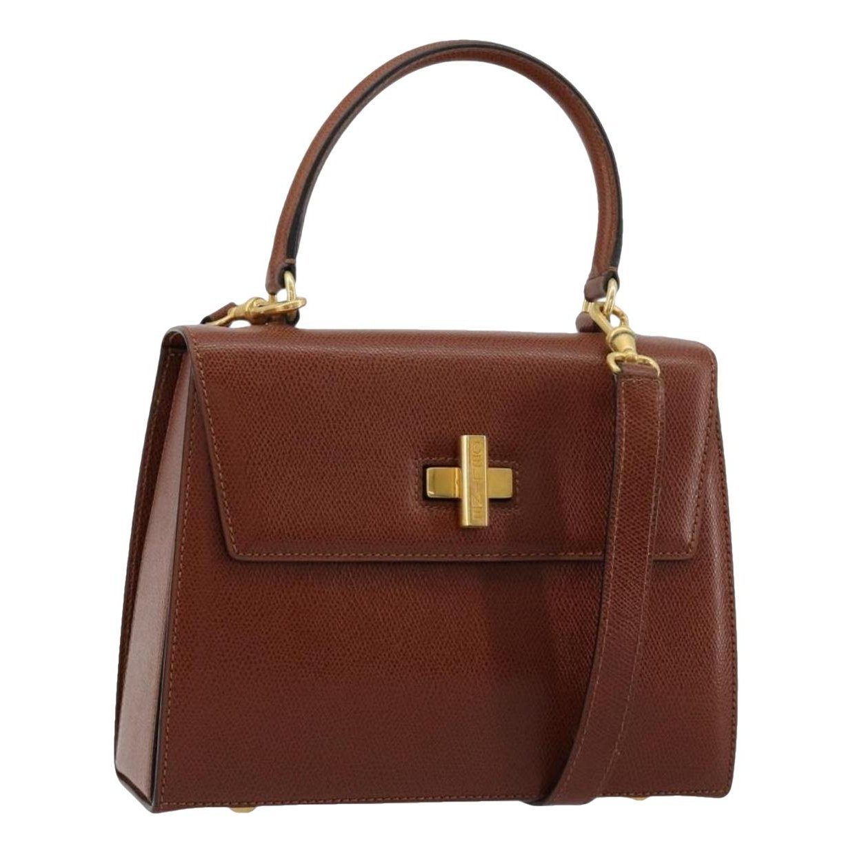 Leather handbag