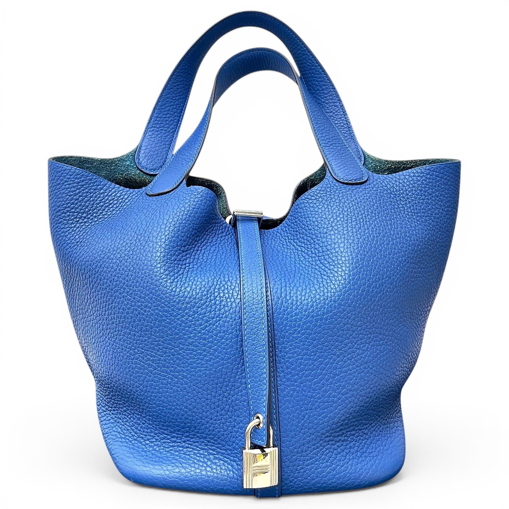 Picotin leather handbag