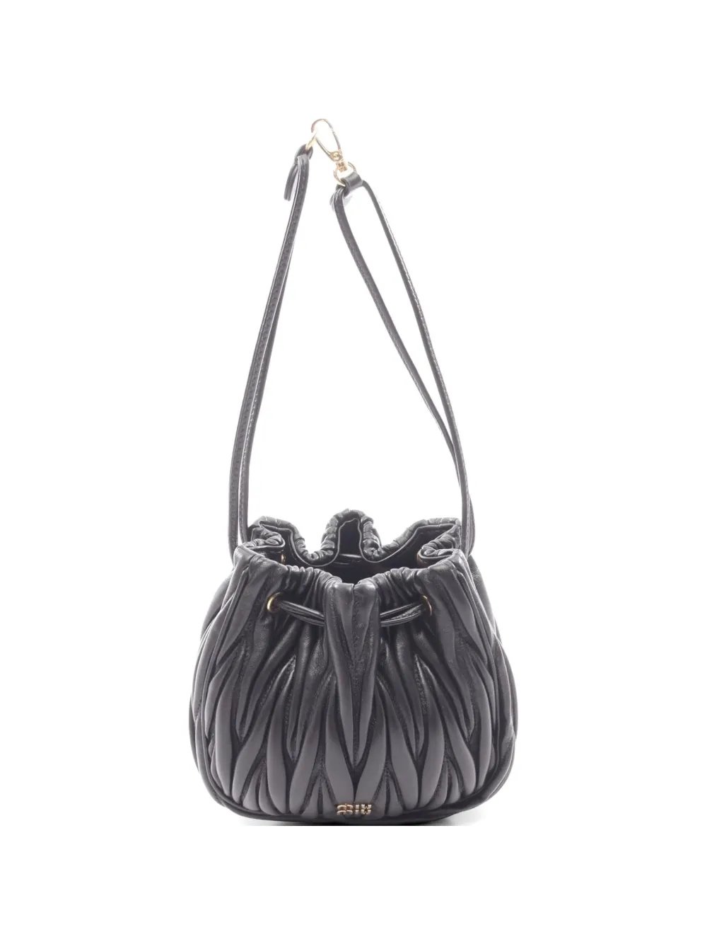 Miu Miu 2020s matelassé pouch mini bag