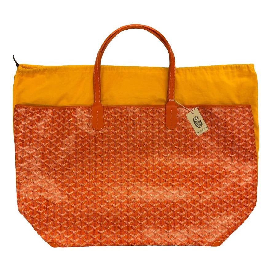 Goyard Leather travel bag