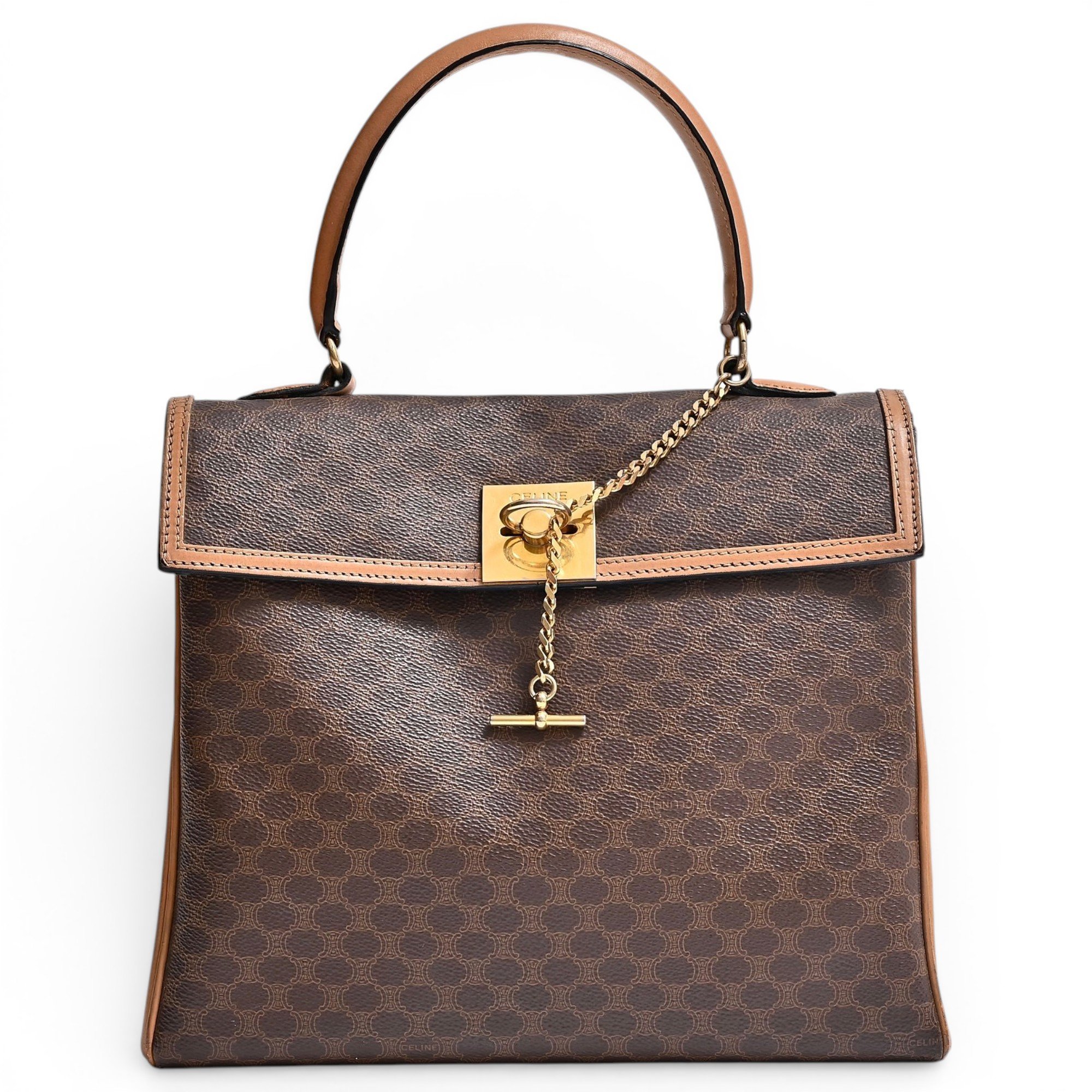 Leather handbag