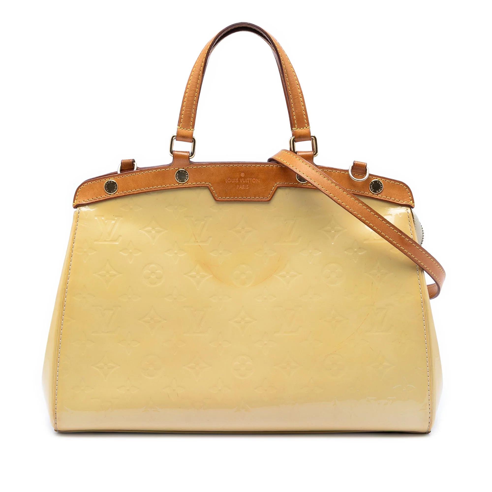 Bréa leather handbag