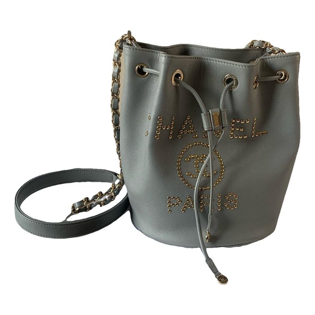 Leather tote
