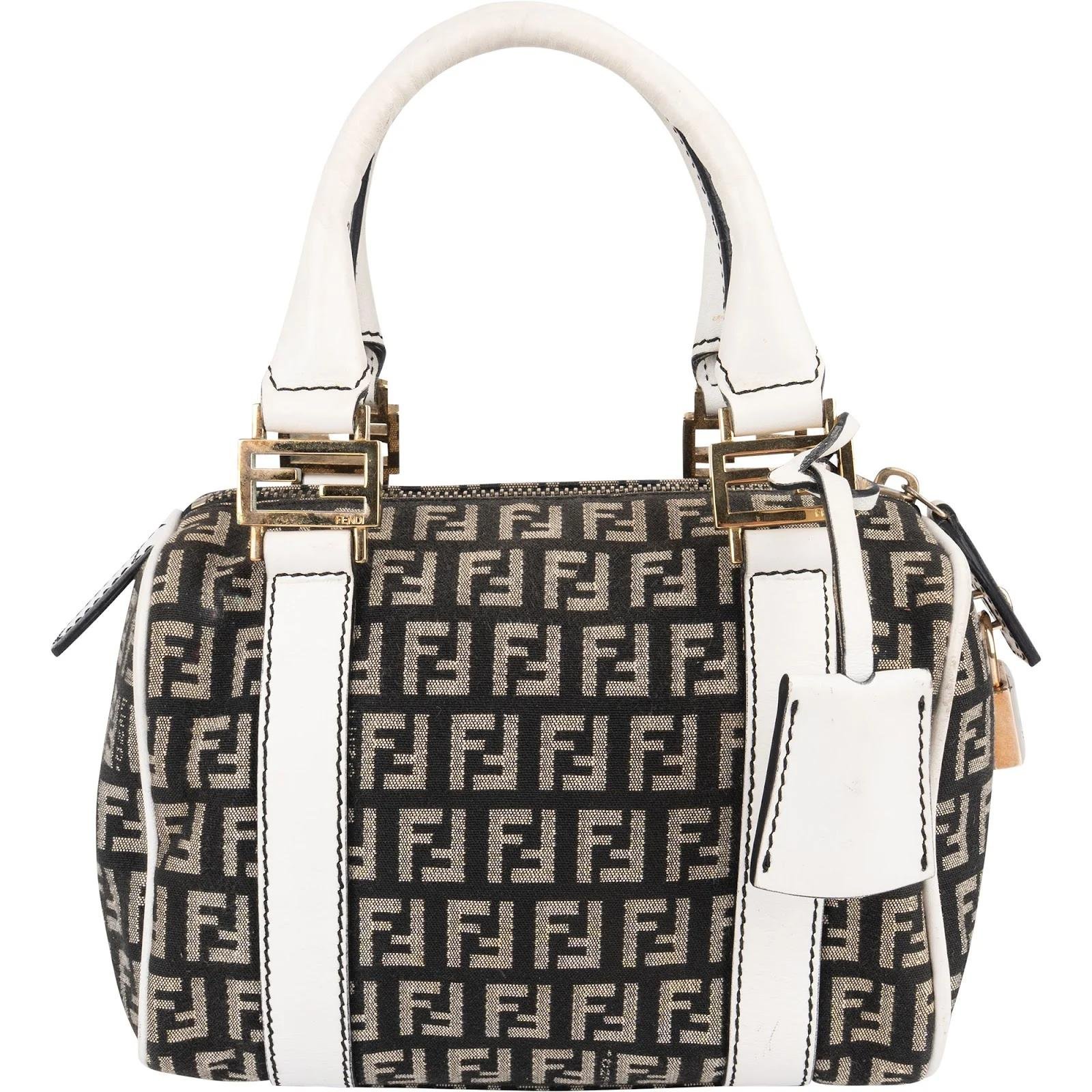 FF leather handbag