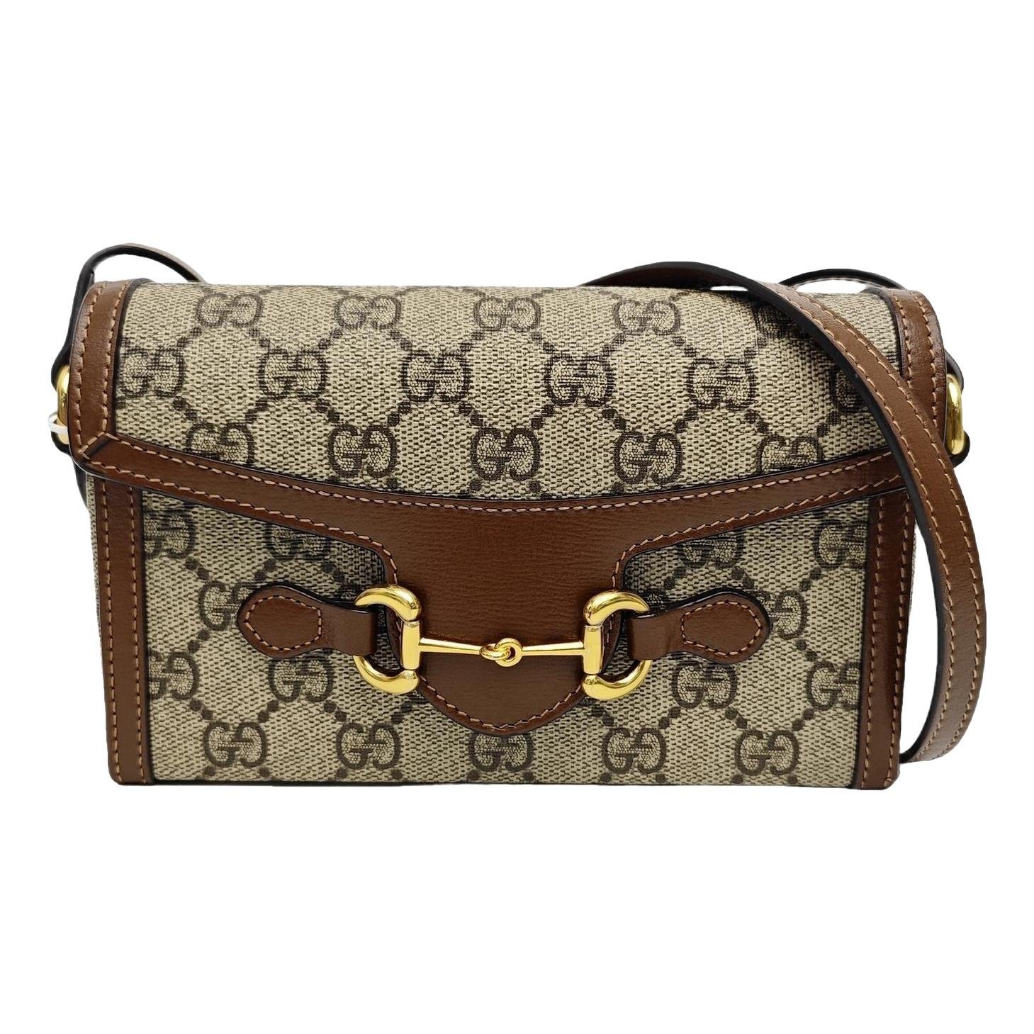 Handle Horsebit 1955 leather handbag