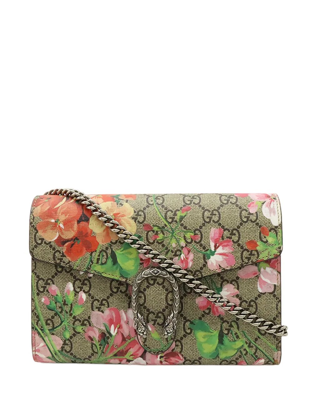 2016-2026 GG Supreme Blooms Dionysus Wallet on Chain crossbody bag
